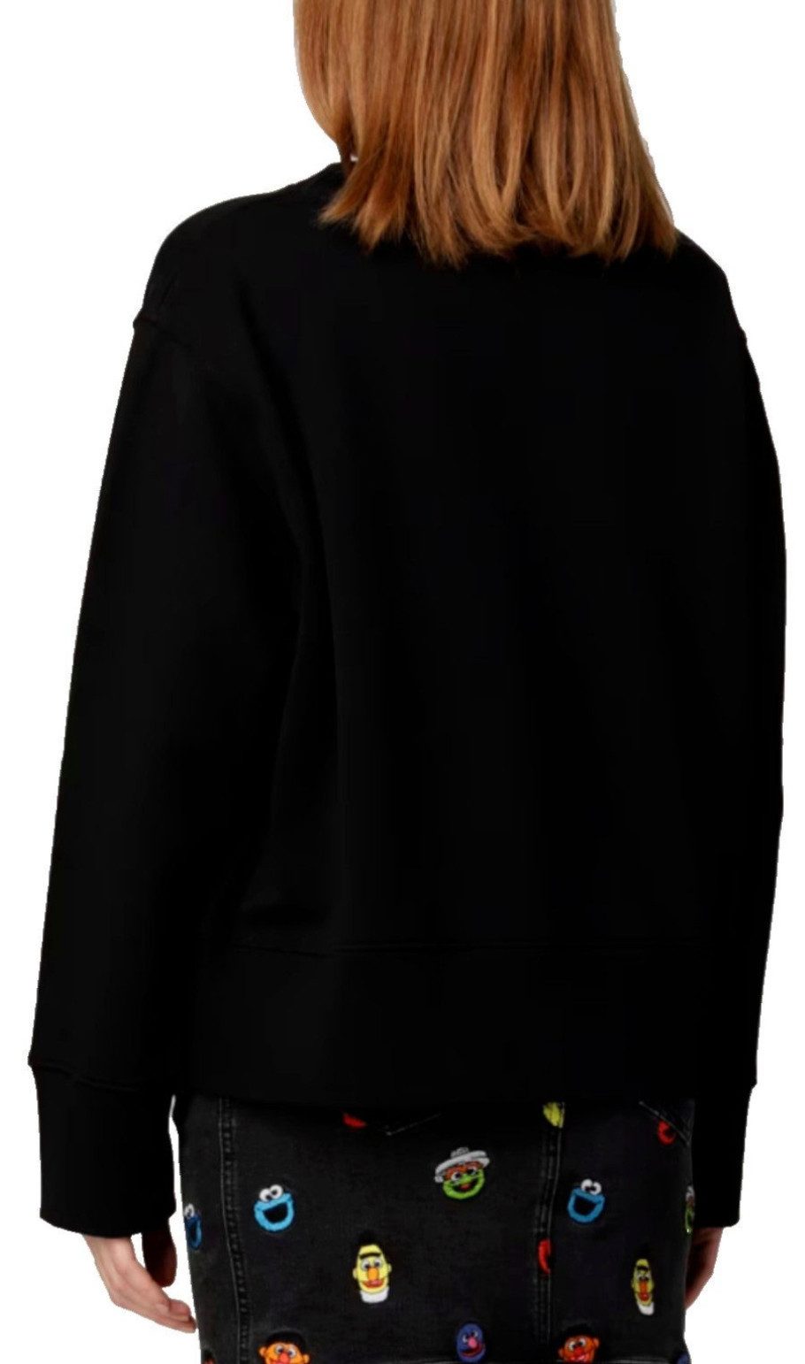 Moschino Sweatshirt X SESAME STREET Bert & Ernie Sweatshirt Sweater Pulli Pullover Moschino x Sesame Street© Kollaboration