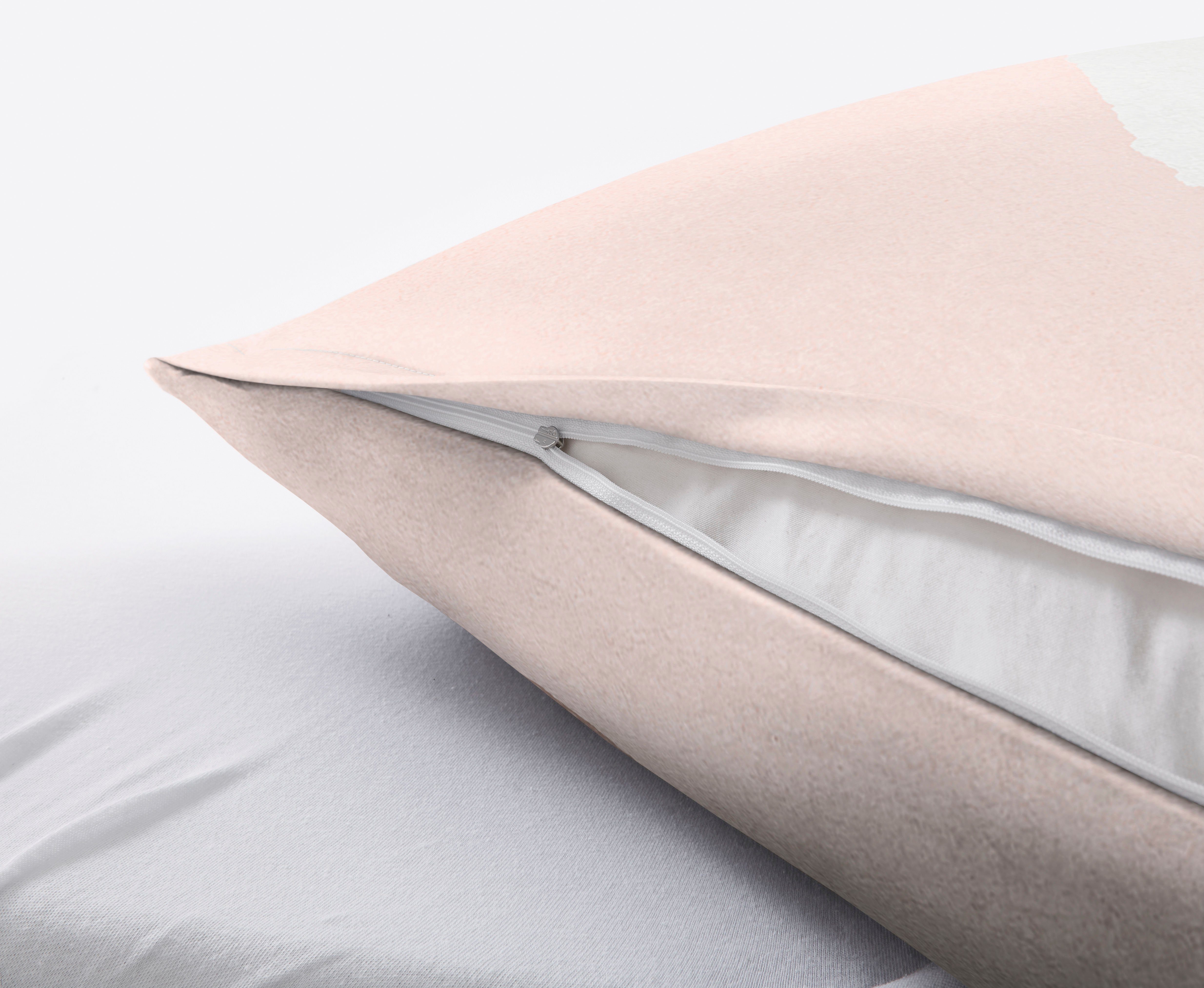 Kleine Wolke Bettwäsche Nesrin, Mako-Satin, 2 teilig, mit Wellenmotiv