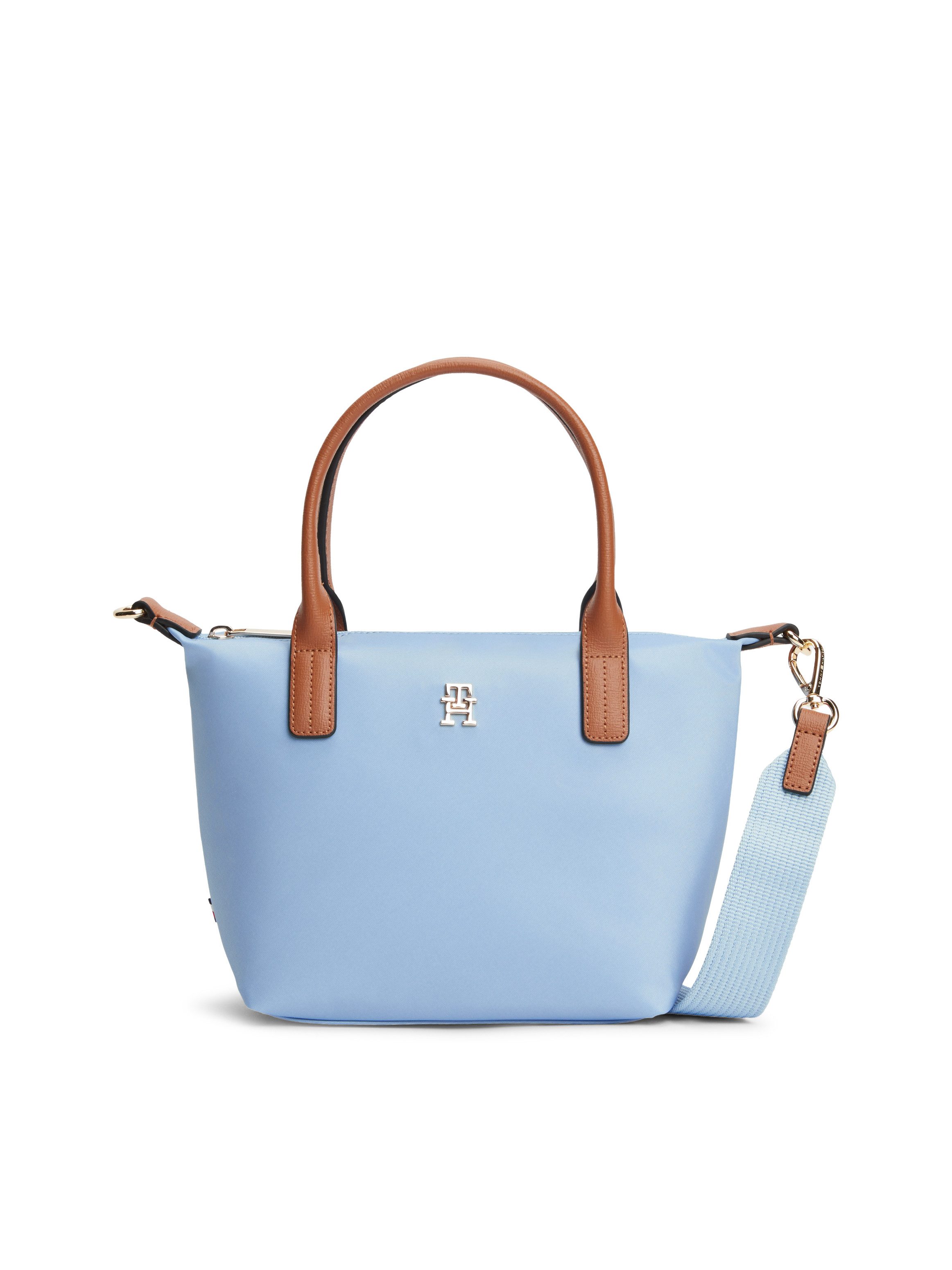 Tommy Hilfiger Tragetasche POPETTE MINI TOTE, Damen Umhängetasche, Minibag mit abnehmbarem Umhängeriemen