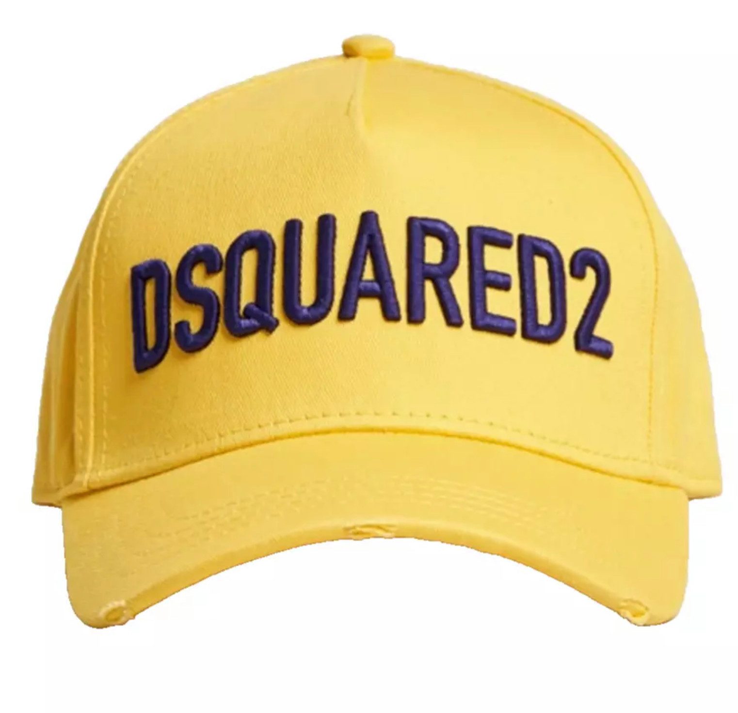 Dsquared2 Baseball Cap Technicolor Baseballkappe Icon Baseballcap Kappe Mütze Cap Hat Bringt eine Extraportion Attitüde in Ihr Outfit.