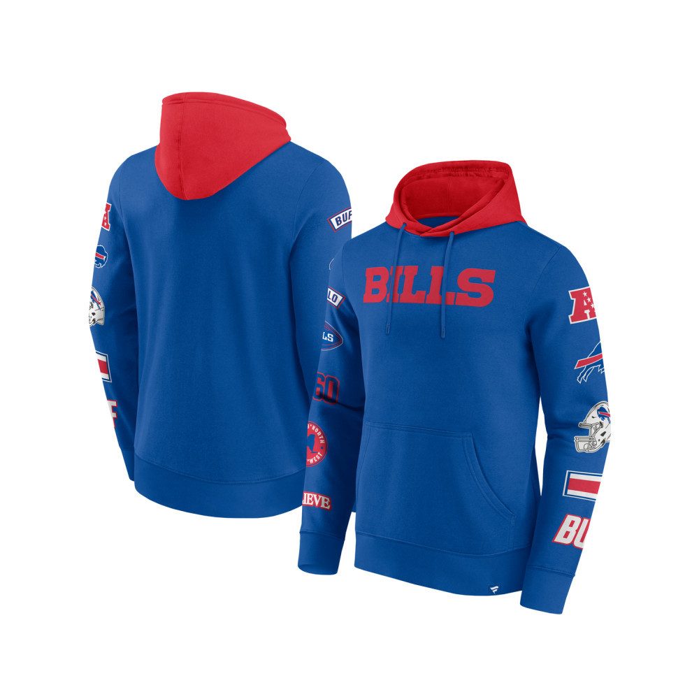 Buffalo Bills Hoodie Buffalo Bills Patched Out Fleece Hoodie