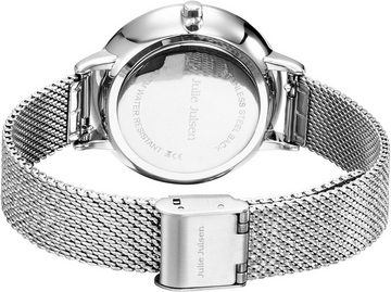 Julie Julsen Quarzuhr Stars Silver, JJW1015SME, Armbanduhr, Damenuhr, Universum, Himmel, Sonne & Mond