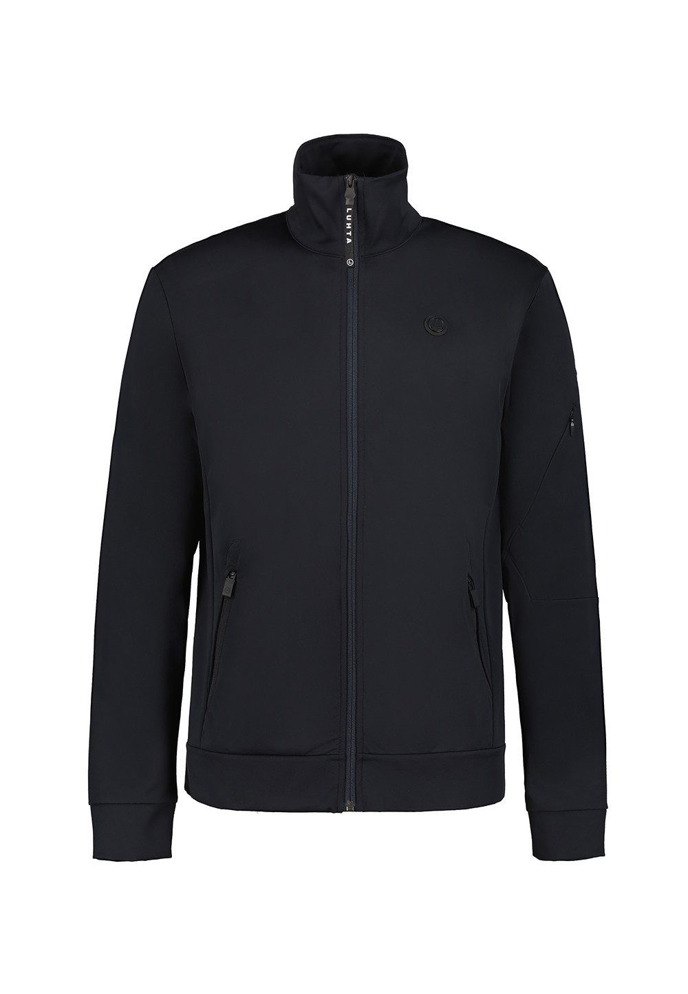 Icepeak Strickfleecejacke Lutha Herren Koivusaari Midlayer Jacke 35553 nacht