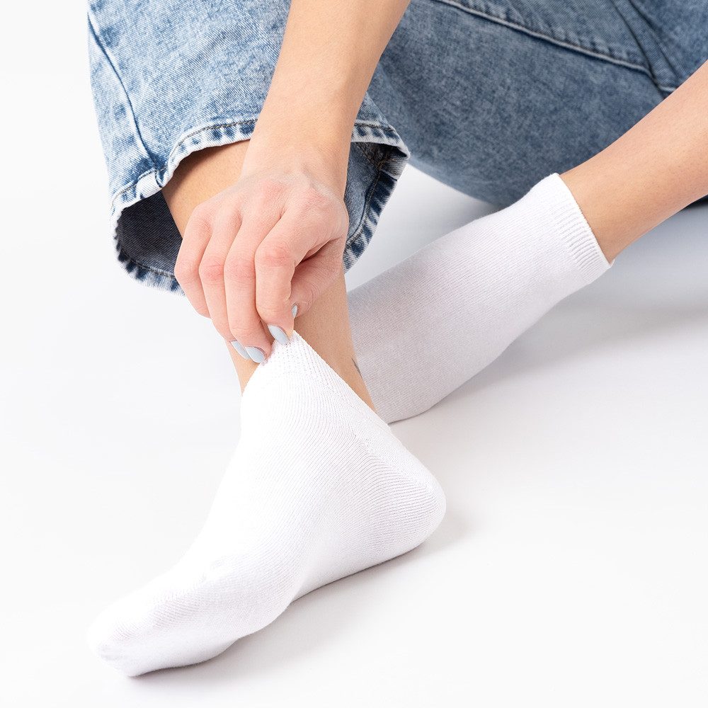 OCCULTO Sneakersocken Damen & Herren 100% Baumwolle Sneaker Socken 10er Pack (Modell: Manu) (10-Paar) – Bild 5 von 5