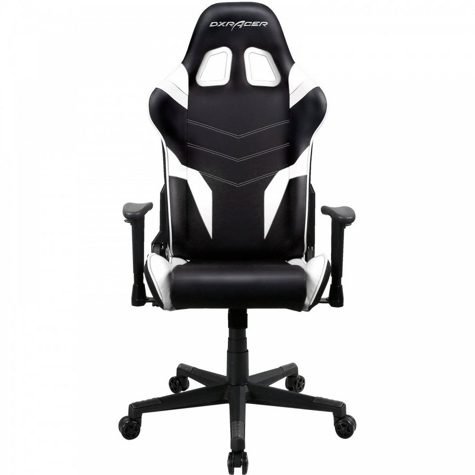 DXRacer Gaming-Stuhl P Series PF188 - Gaming Stuhl - schwarz/weiß