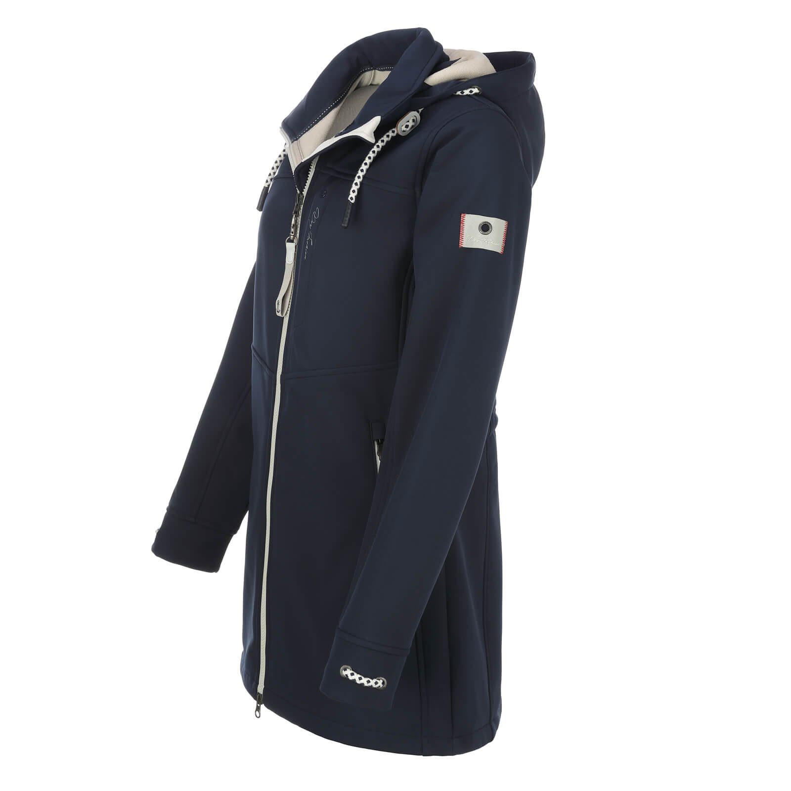 Softshelljacke Softshellmantel Softshell Outdoor-Jacke Rerik Dry - Damen Fashion Mantel navy