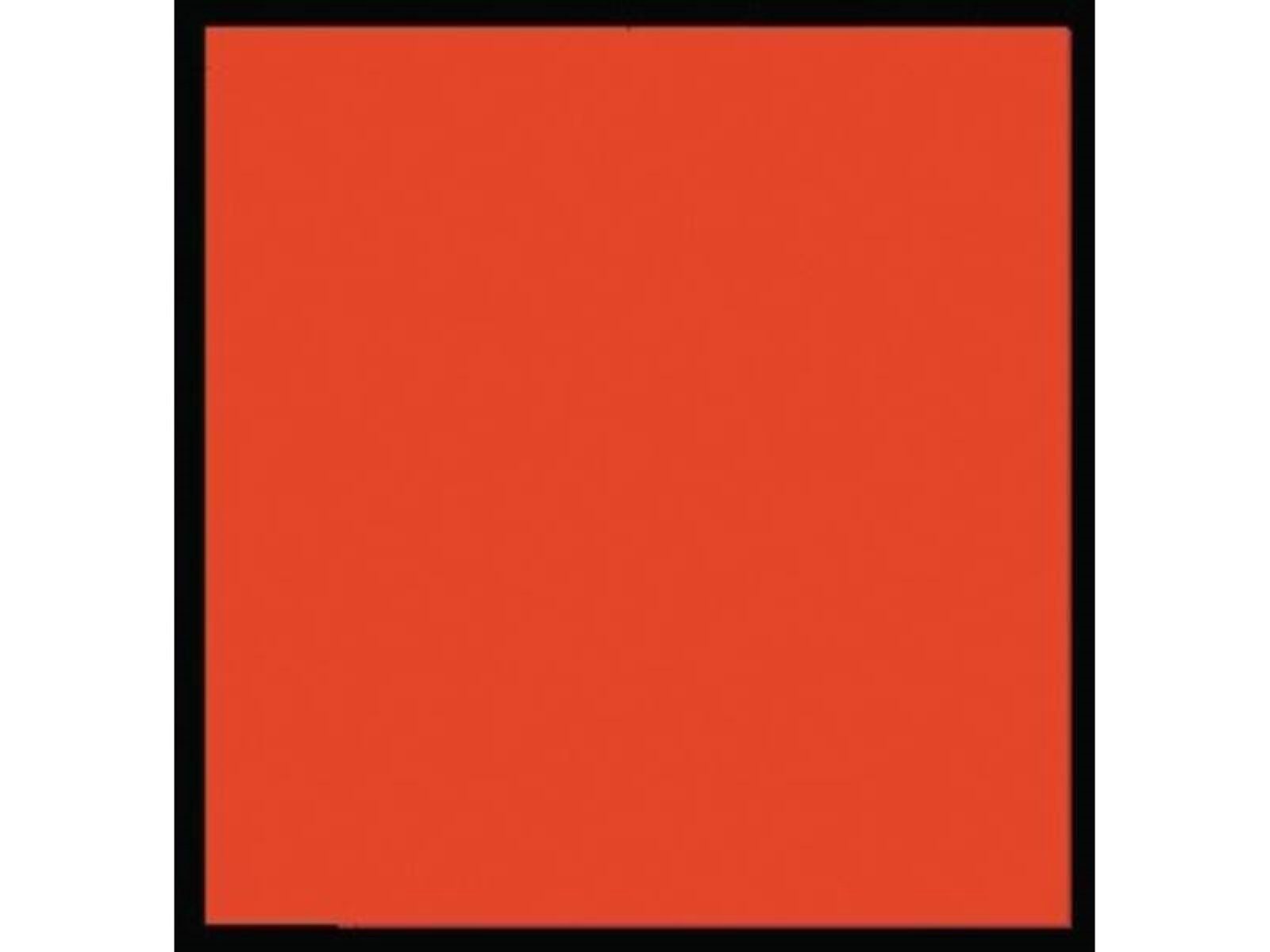 PROMAT Fahne Schlussfahne L.300xB.300mm PE-Folie rote Flagge aus flatterfester PE-F