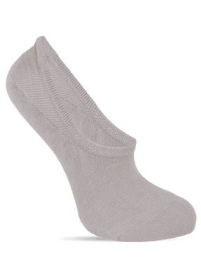 Socked Füßlinge Herren Damen Sneaker-Socken (12-Paar) unsichtbar im Schuh, Silikonstreifen in der Ferse