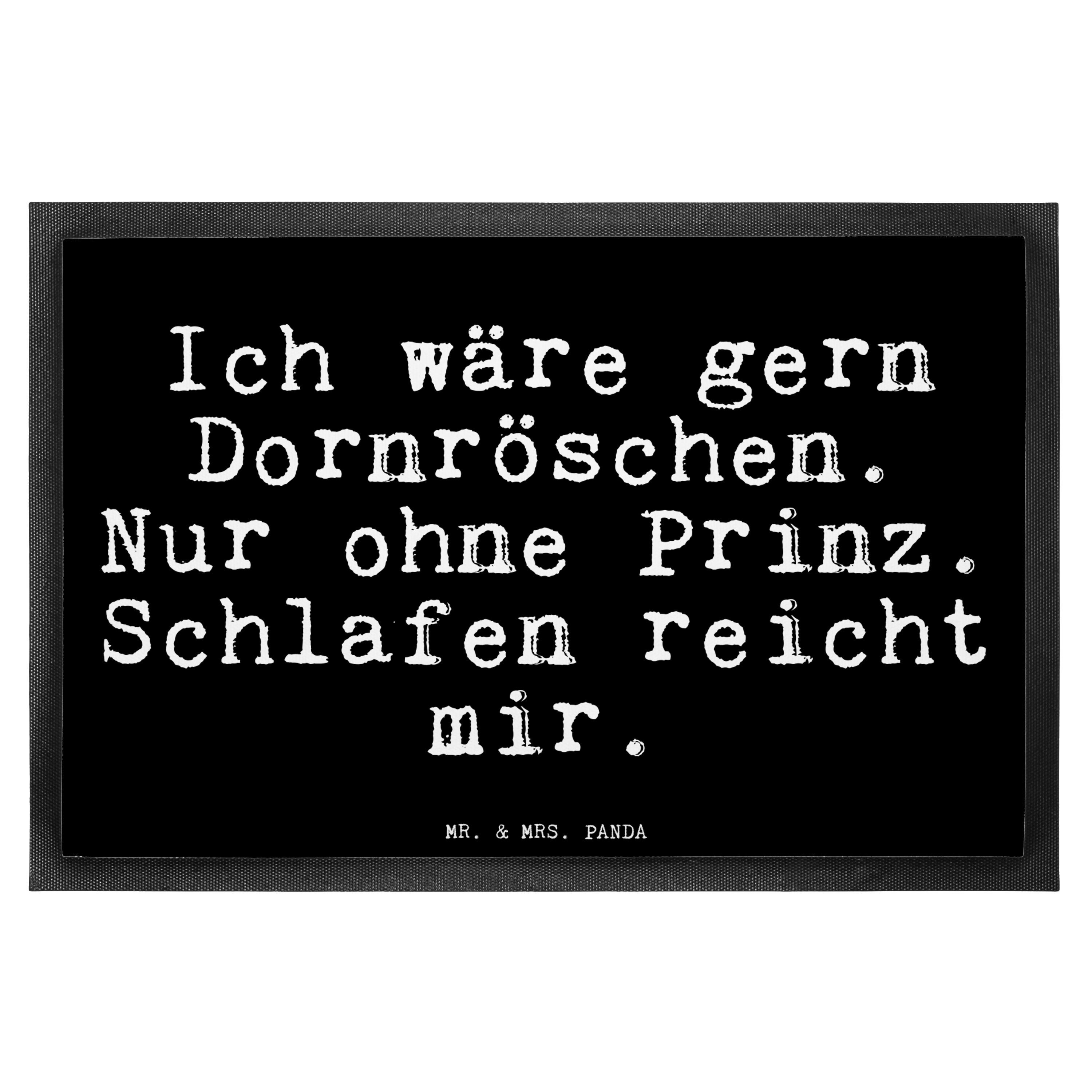 Fußmatte »Ich wäre gern Dornröschen.... Geschenk, Fußabstreifer