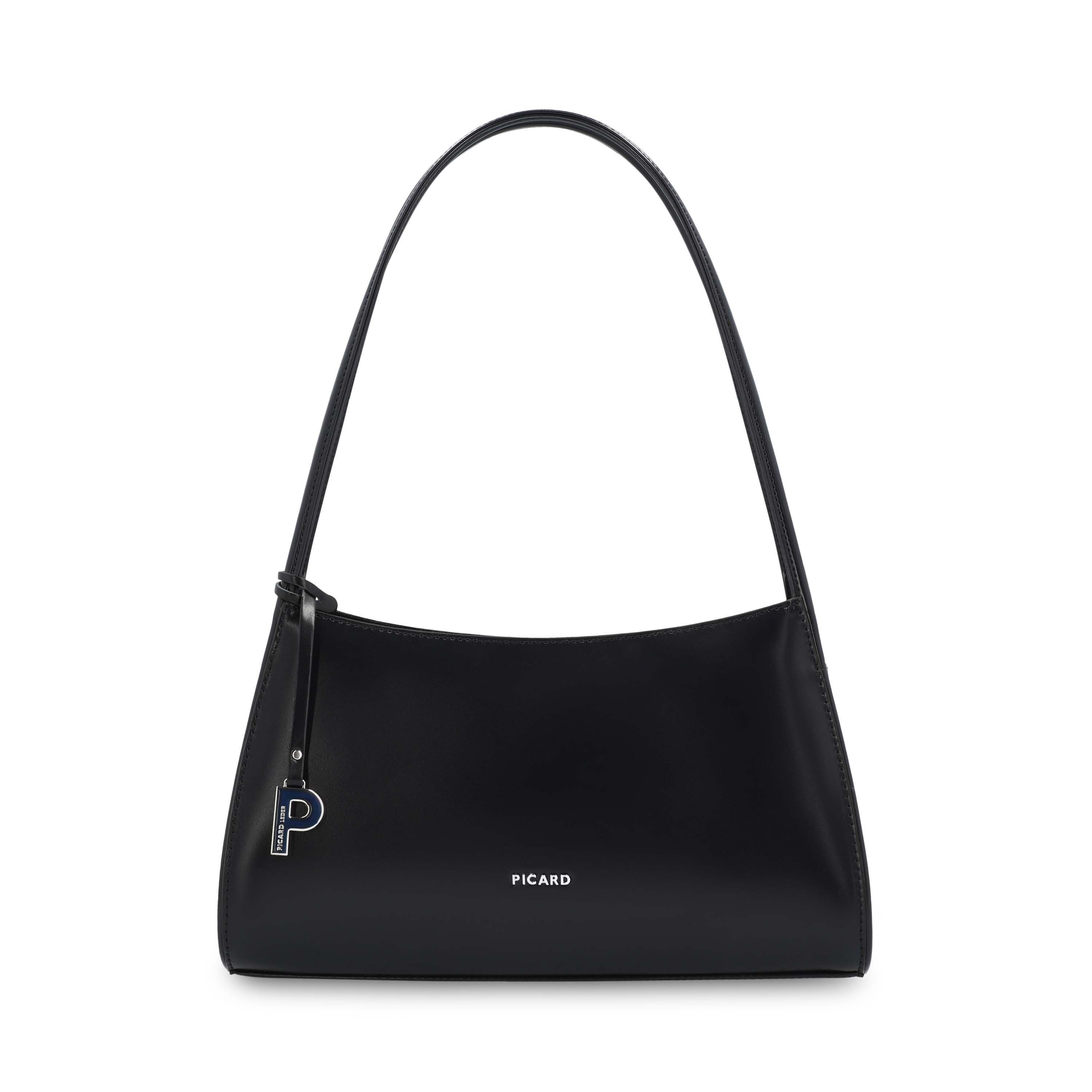 Schultertasche PICARD Schultertasche Black Tie aus Echtleder