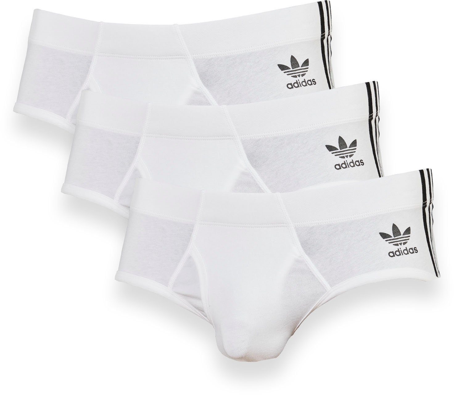 Slip mehrfarbig white Originals adidas Pack) (3er