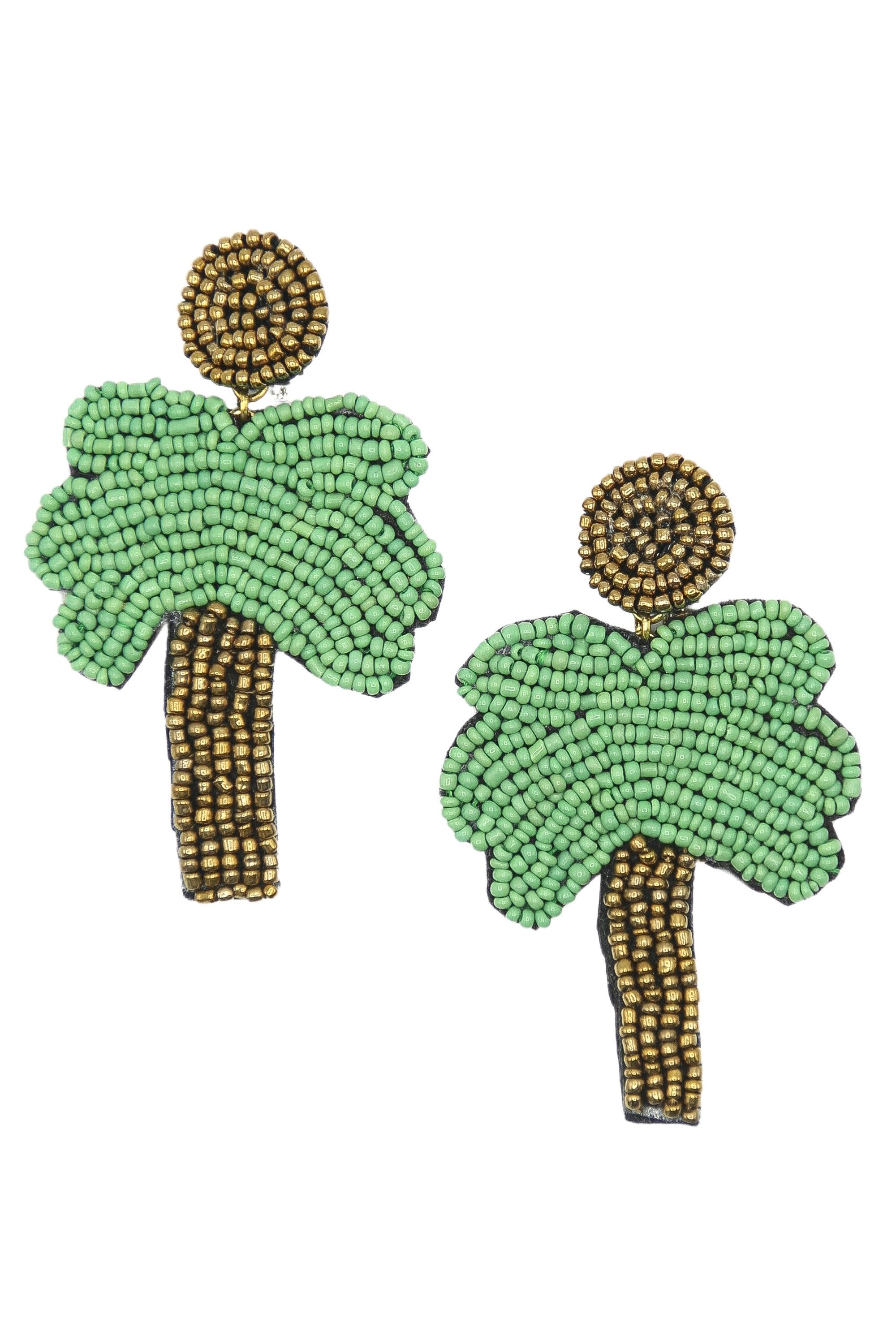 COLLEZIONE ALESSANDRO Paar Ohrclips Palme