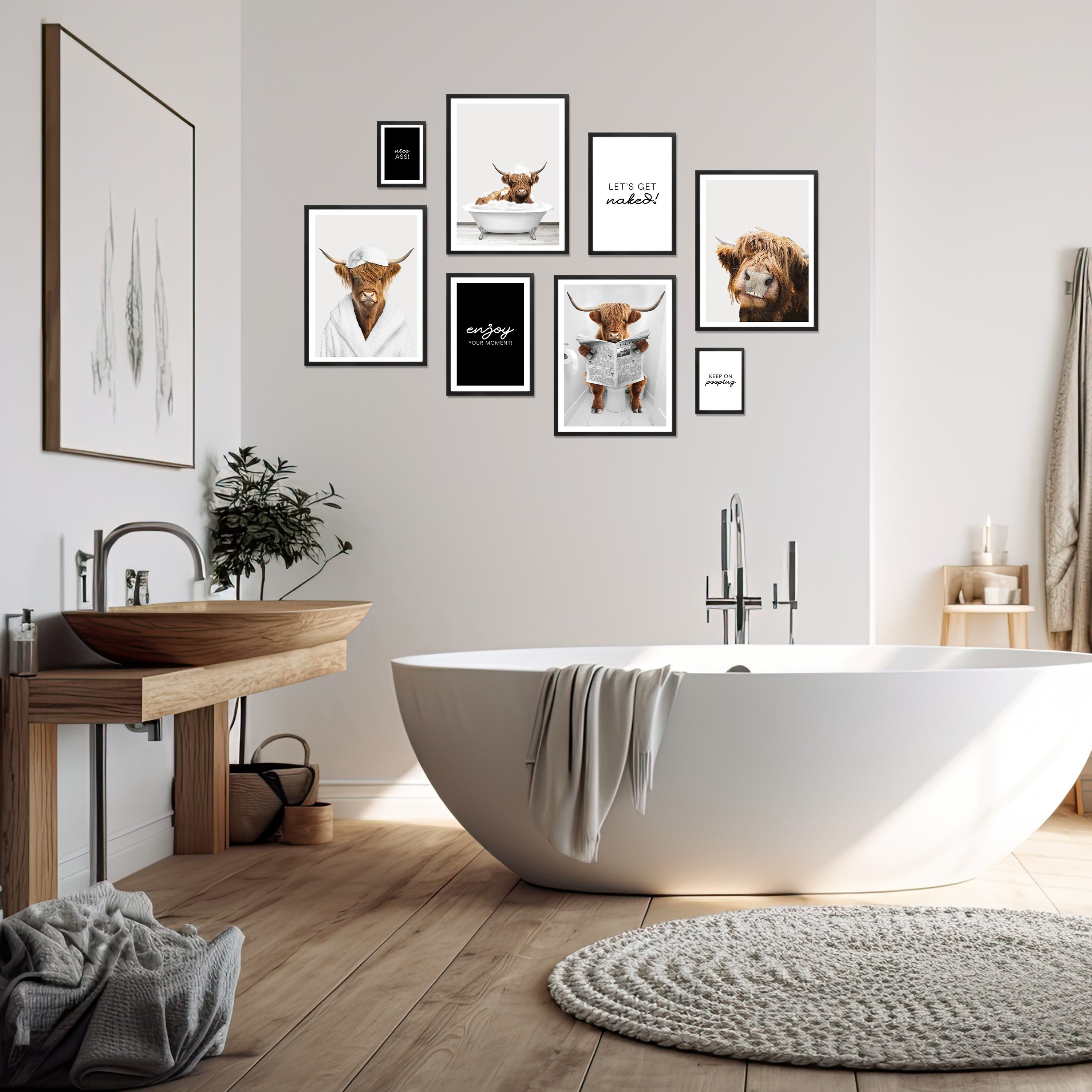ARTFAVES Bilder-Collage Poster Set - FUNNY günstig online kaufen