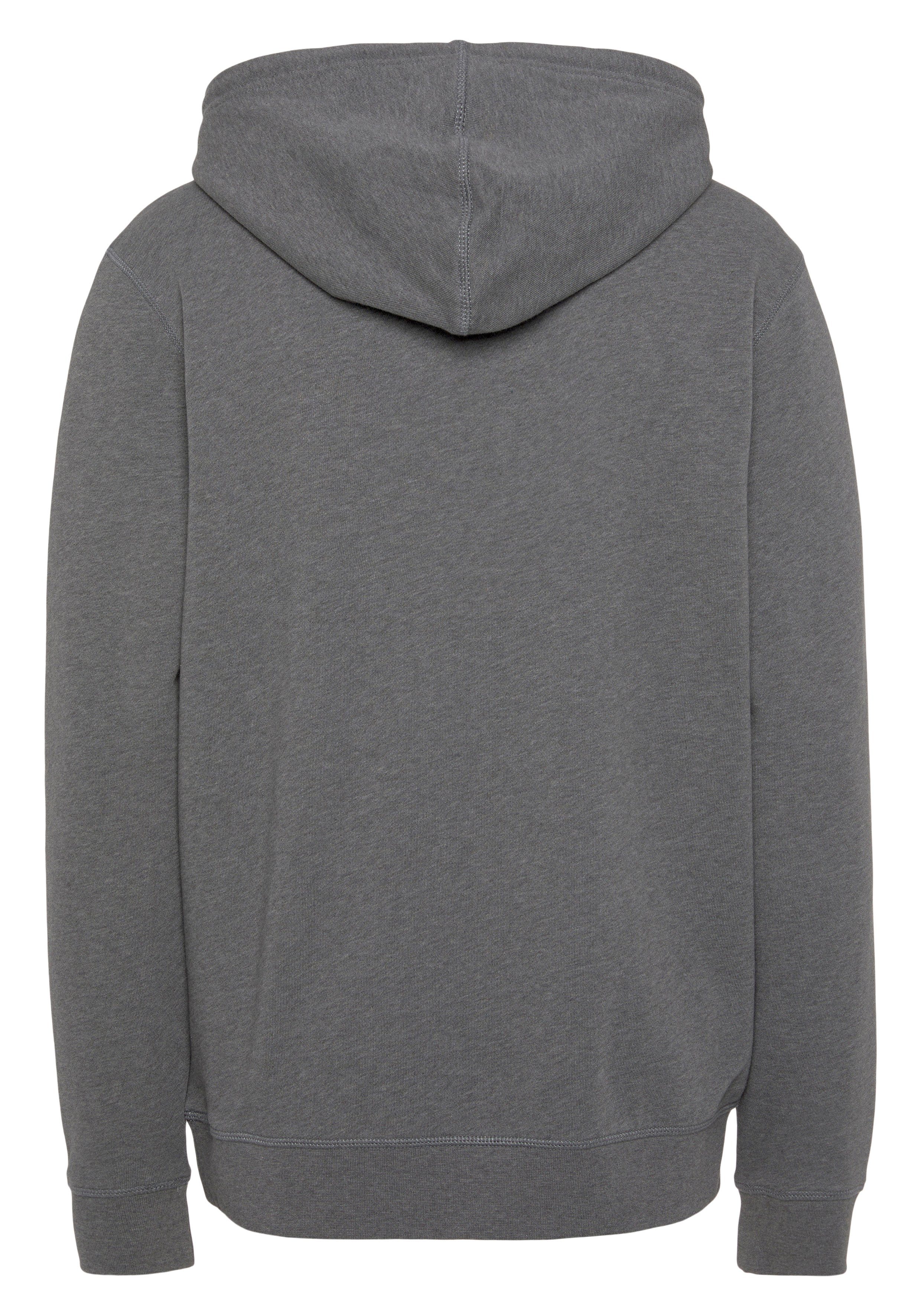 BOSS Sweatshirt mit Light/Pastel_Grey_051 Wetalk Kordel ORANGE