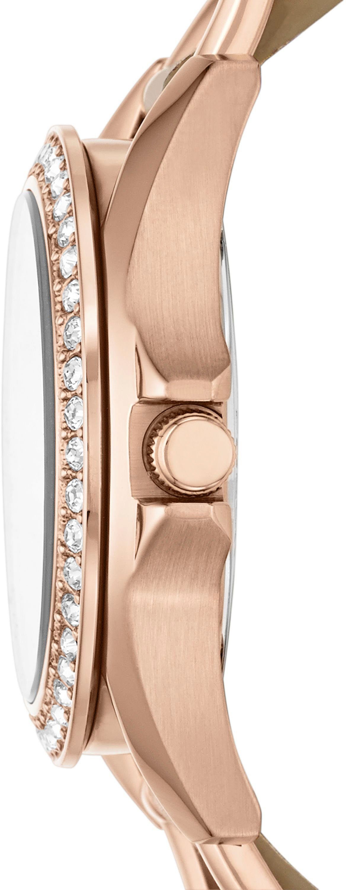 Fossil Multifunktionsuhr RILEY ES3466, Quarzuhr, Armbanduhr, Damenuhr, Datu günstig online kaufen