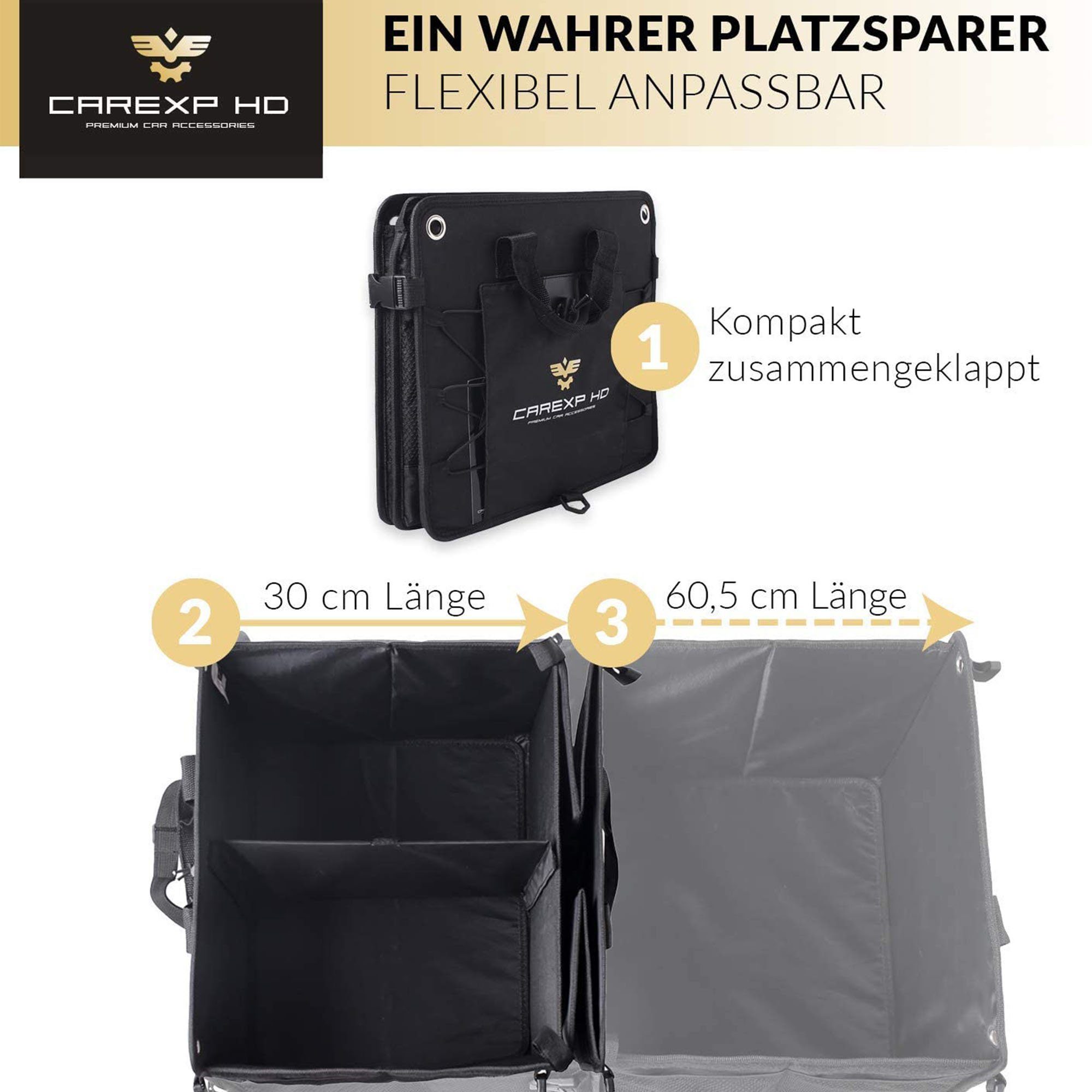 carexp HD Organizer Kofferraum Organizer