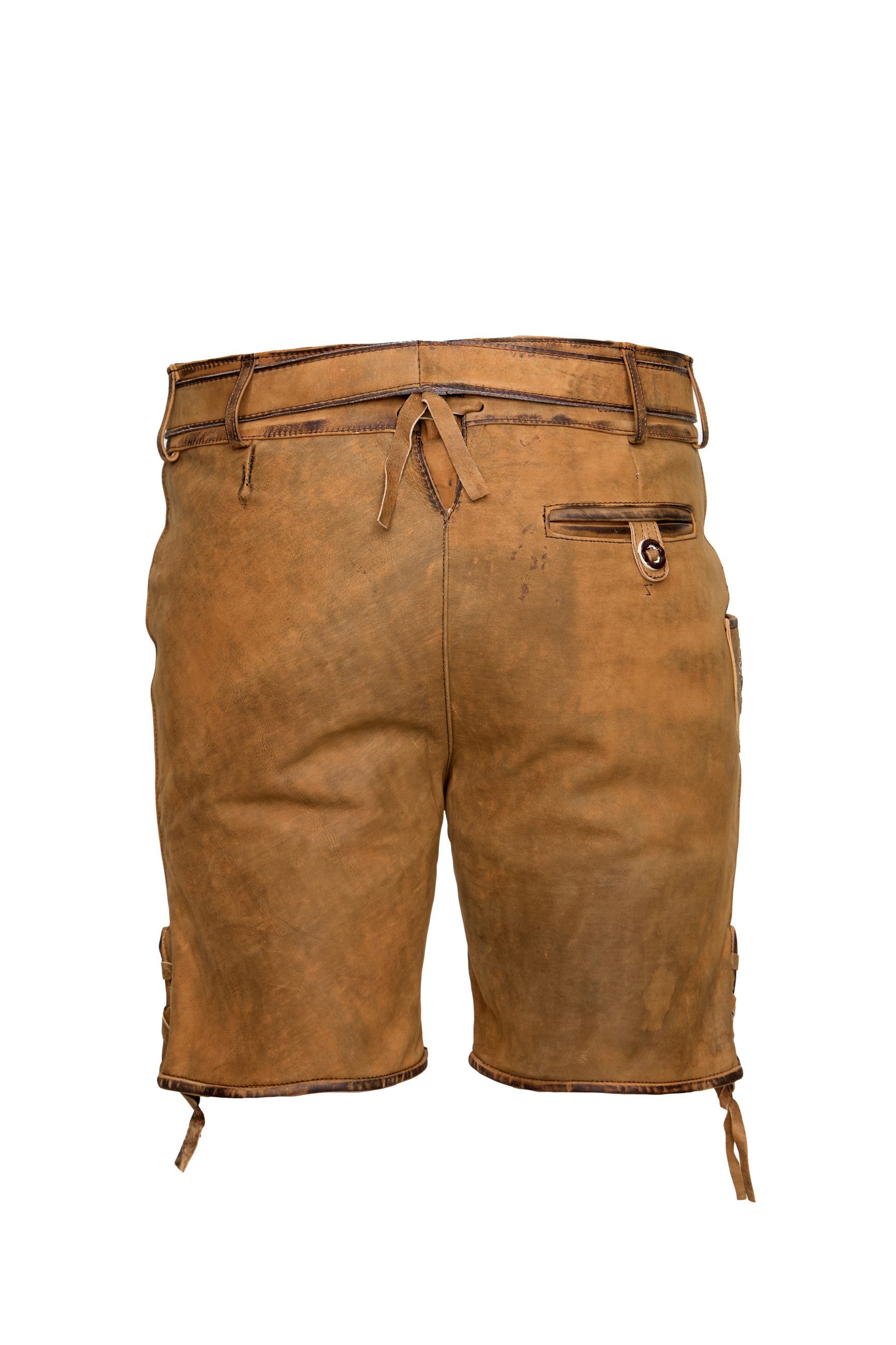 Steigenhöfer Manufaktur Trachtenlederhose ANTIK traditionelles bayrisches Trachtendesign