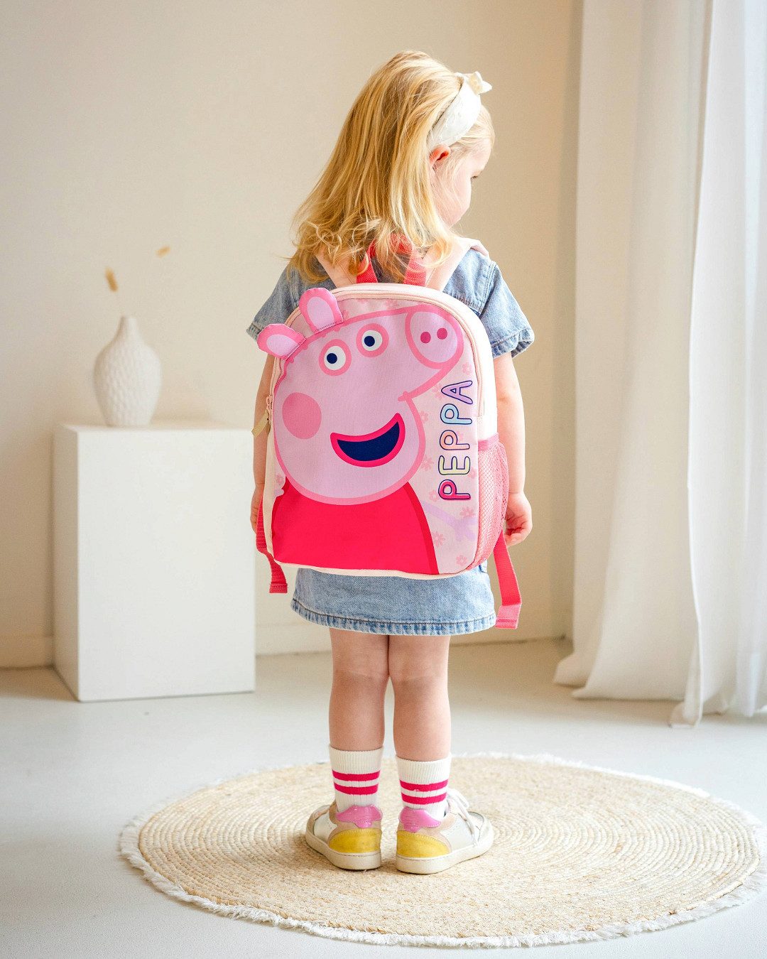 Peppa Pig Kinderrucksack Rucksack „Fluffy Friends“ – 3D-Design Schultasche