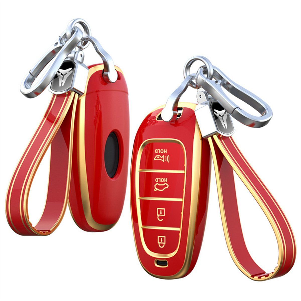Hyundai Schlüssel Hülle Rot 
