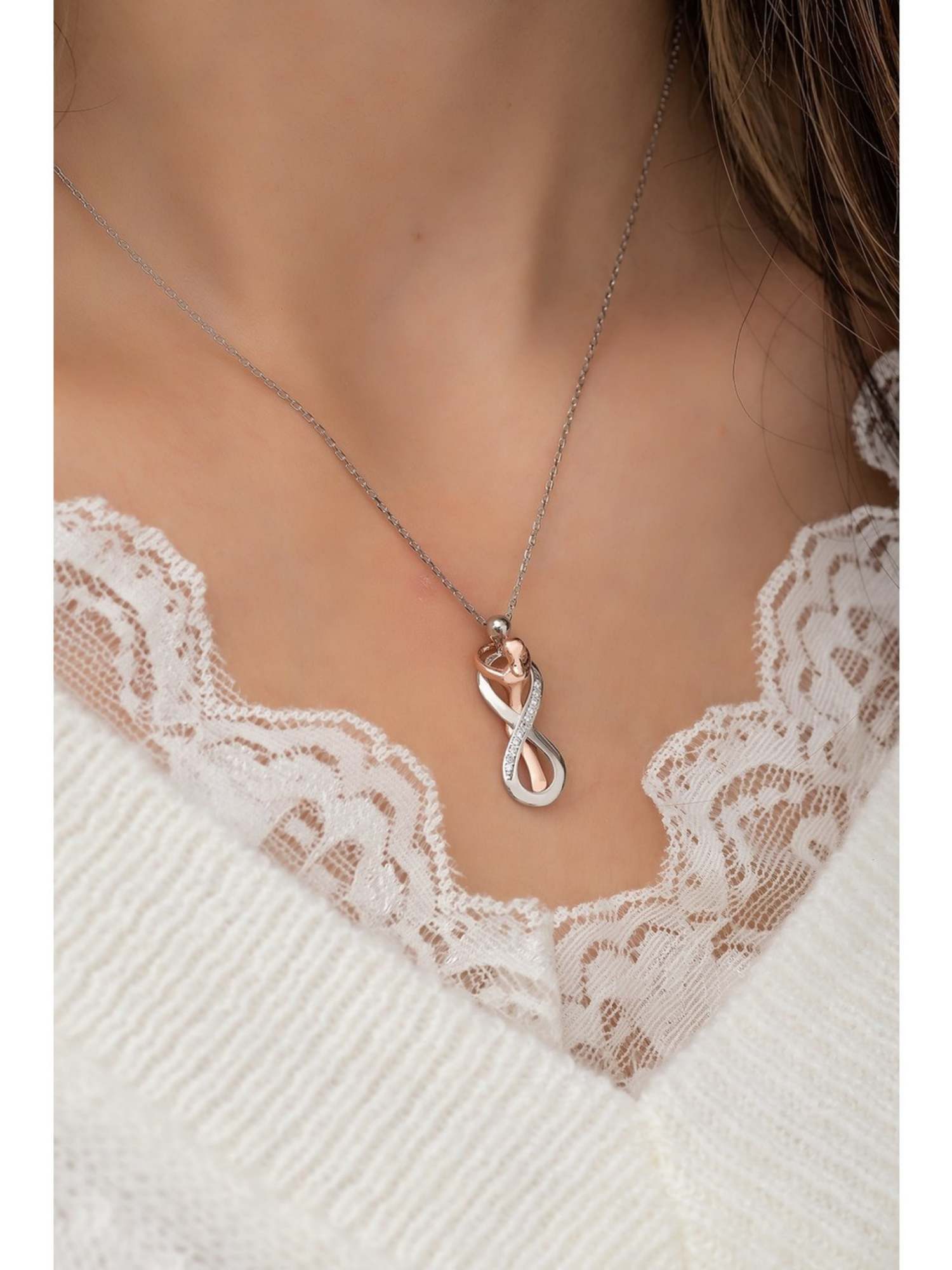 Nisan Kette und Anhänger Set, 925er günstig online kaufen