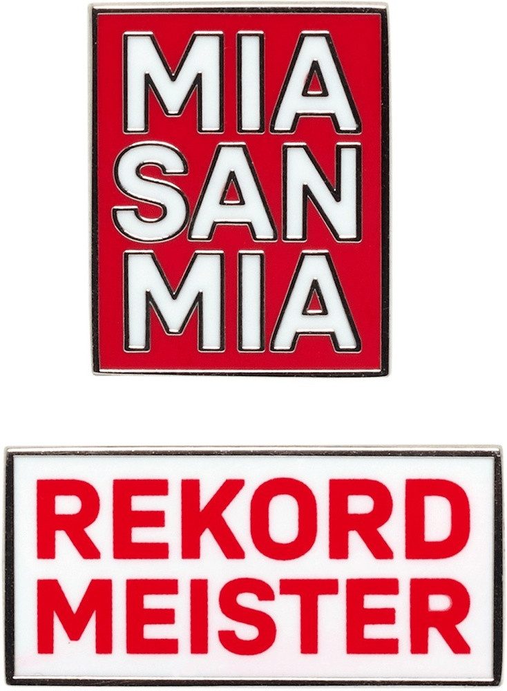 Anstecknadel Pin Rekordmeister & Mia san mia