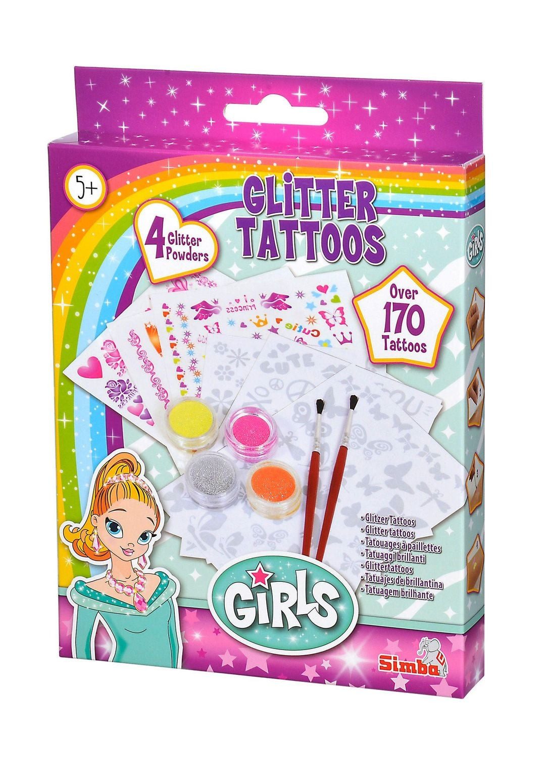 Spiel Fashion Glitter Tattoos