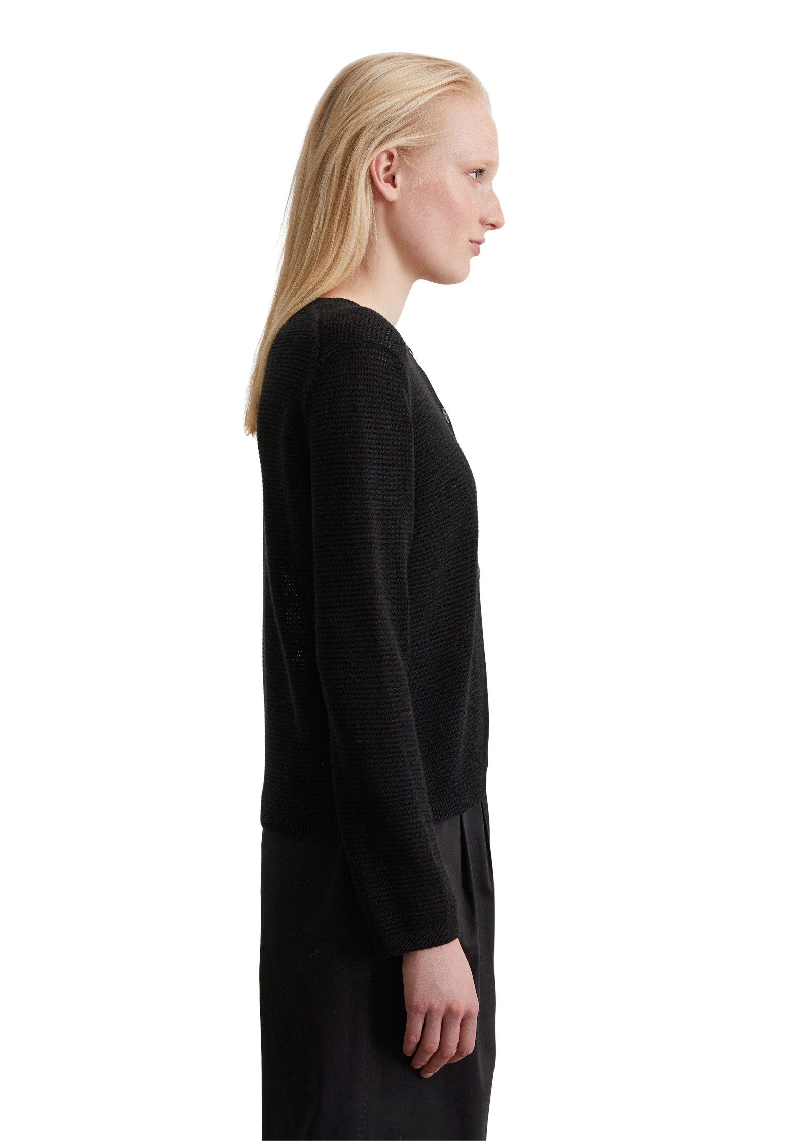 Marc O'Polo Cardigan aus Heavy-Weight-Organic-Cotton günstig online kaufen