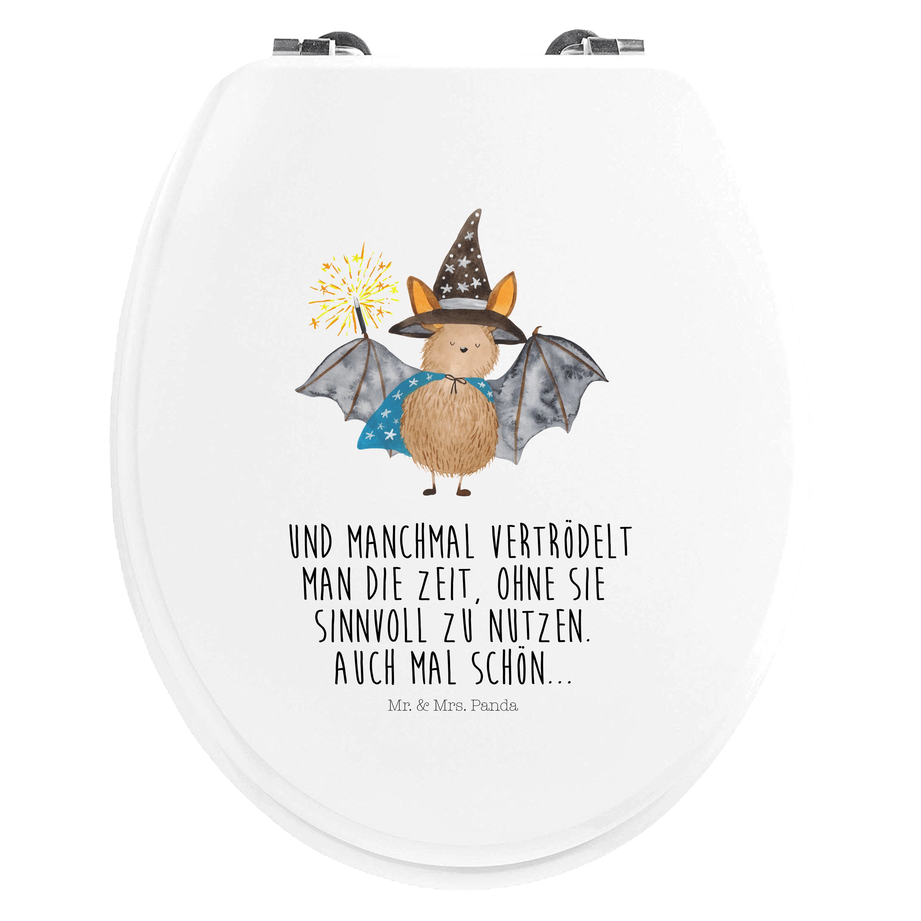 Mr. & Mrs. Panda WCSitz »Fledermaus Zauberer Transparent Geschenk
