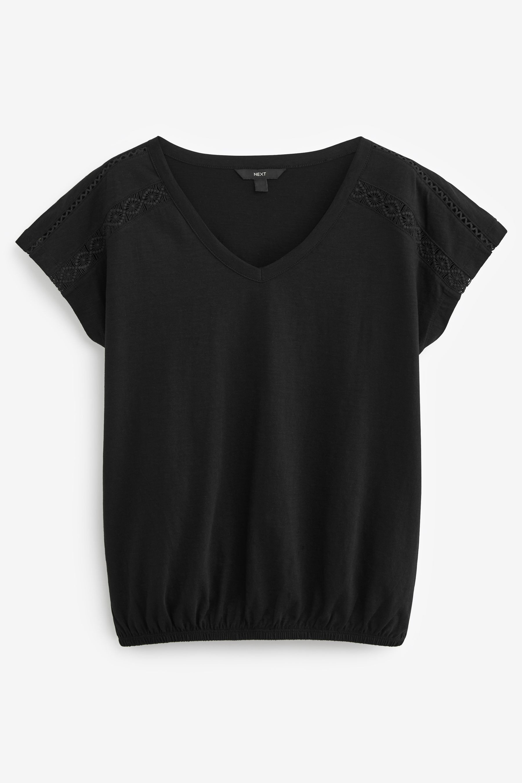 Next T-Shirt Top mit V-Ausschnitt und günstig online kaufen