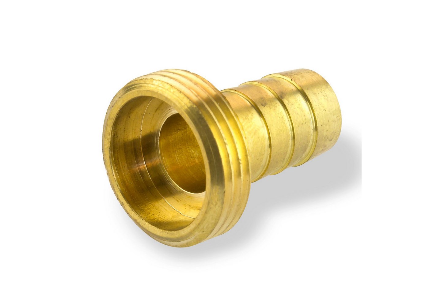 Thumbnail - puteus Schlauchadapter Messing Schlauchtülle 13-14 mm auf 3/4 Zoll AG