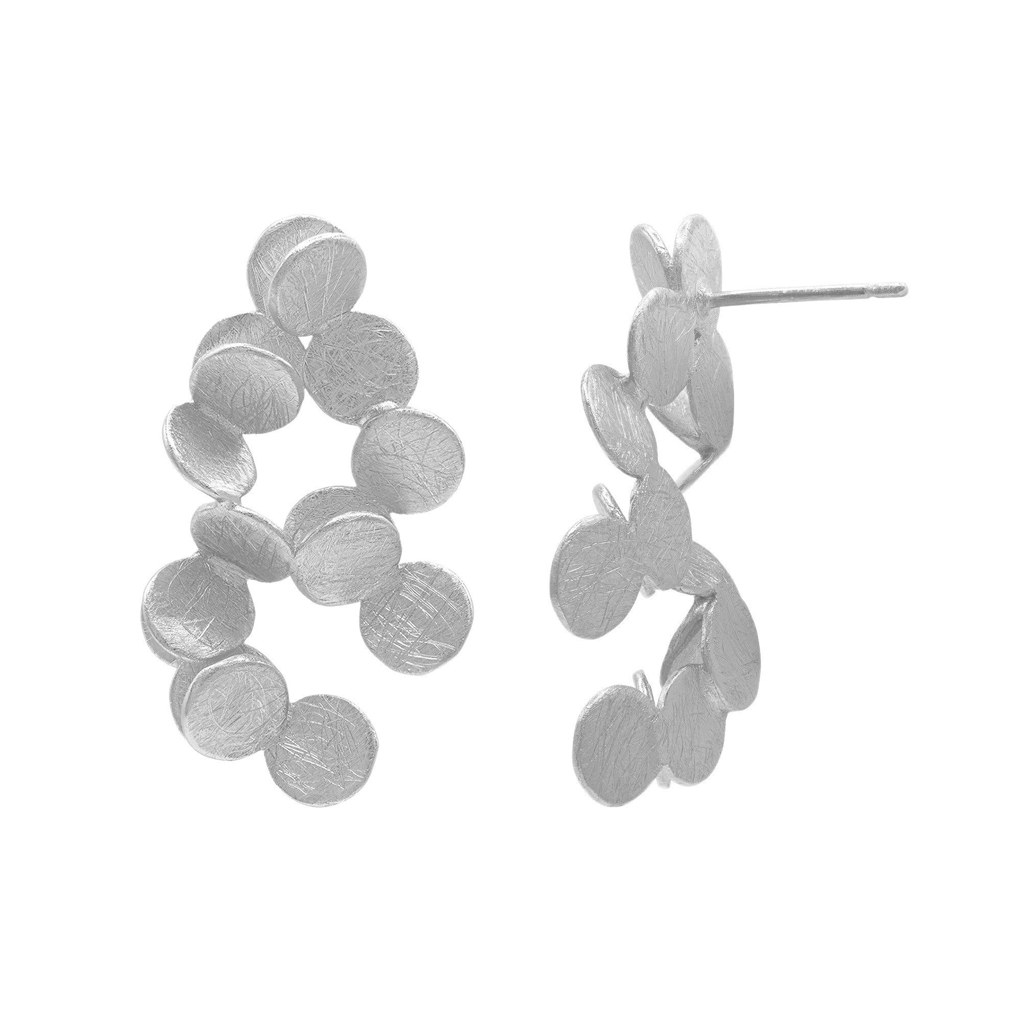 Heideman Paar Ohrstecker Tilia silberfarben poliert (Ohrringe, inkl. Geschenkverpackung), Ohrringe Damen