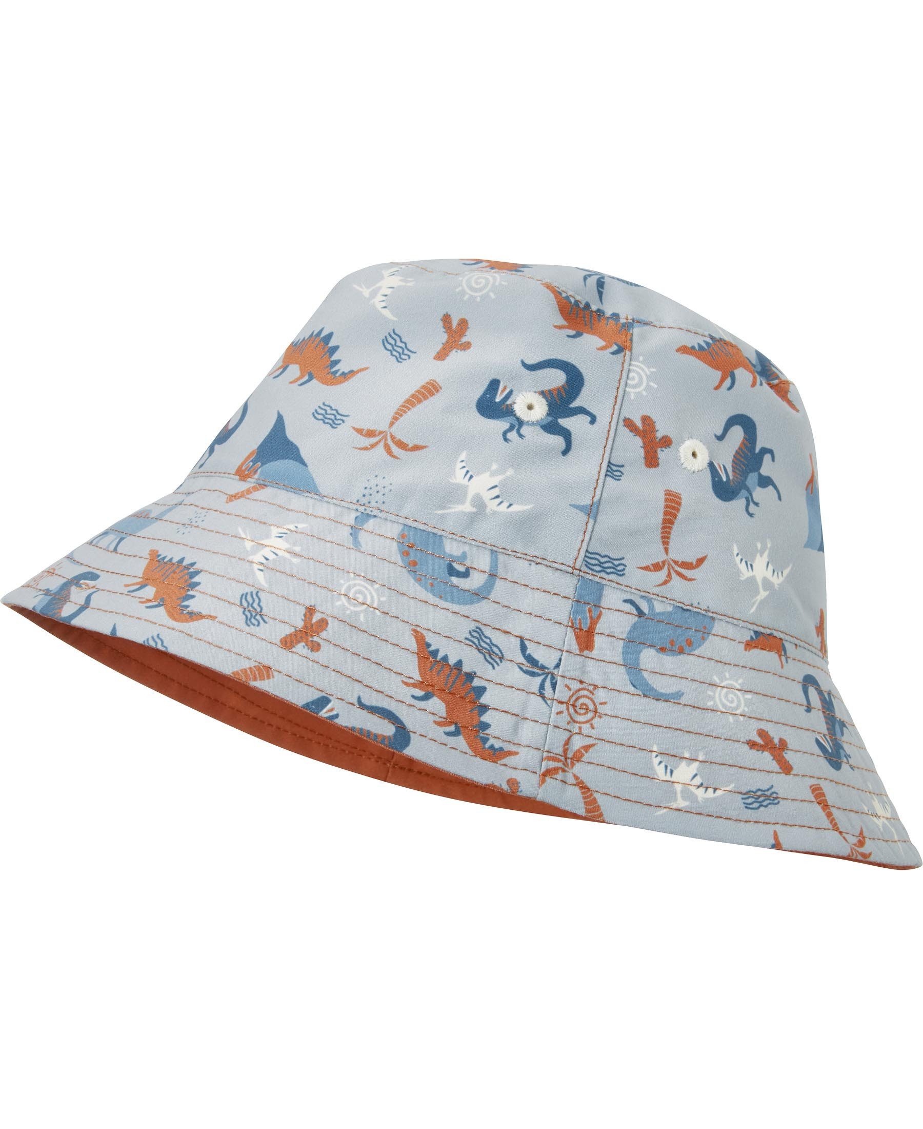 Playshoes Sonnenhut UV-Schutz Wende-Hut Dino allover