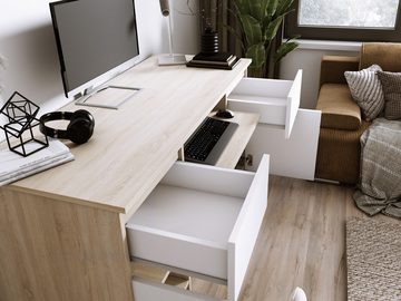 Faizee Möbel Schreibtisch ZOE 135 cm Schreibtisch