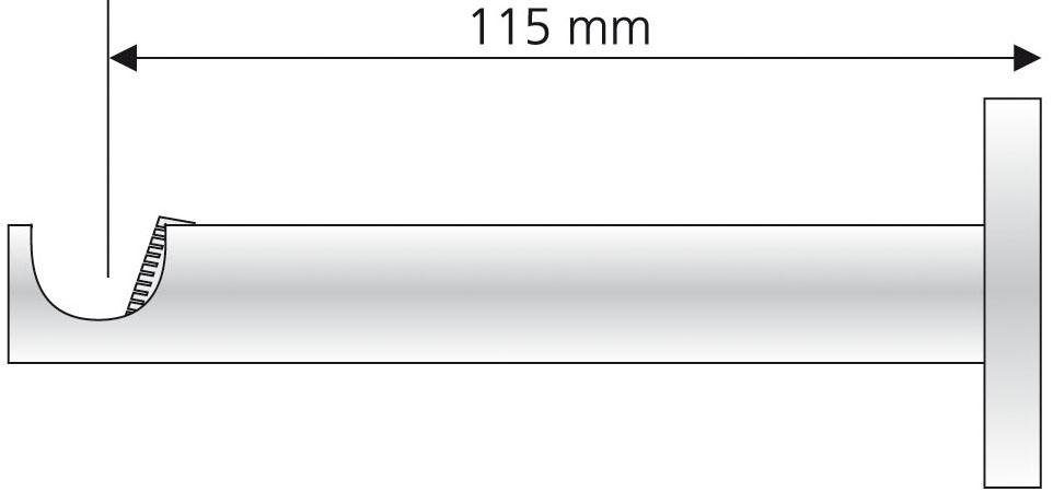 Liedeco Träger, Gardinenstangen, (1-St), für Gardinenstangen günstig online kaufen