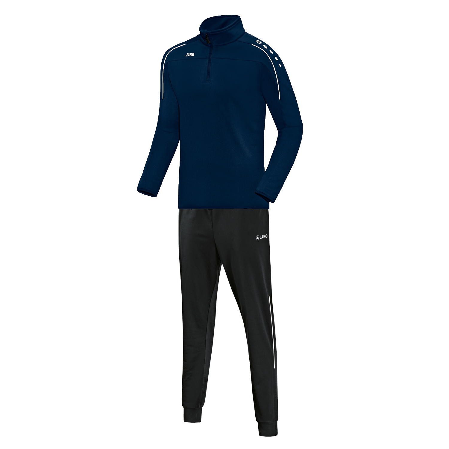 Jako Jogginganzug Herren Training Set Polyesterhose/Ziptop