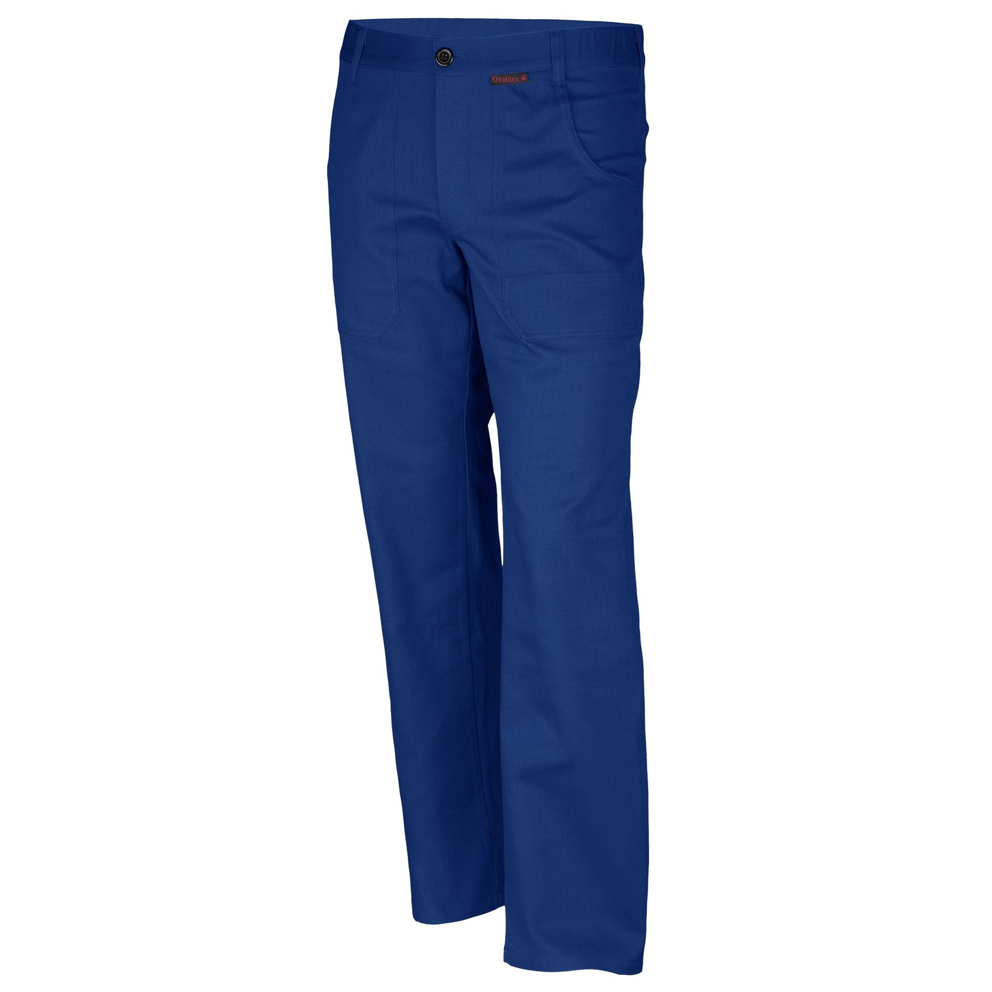 Qualitex Workwear Arbeitsbundhose classical Arbeitshose - BW 270 g - mit 4 Taschen aus reiner Baumwolle