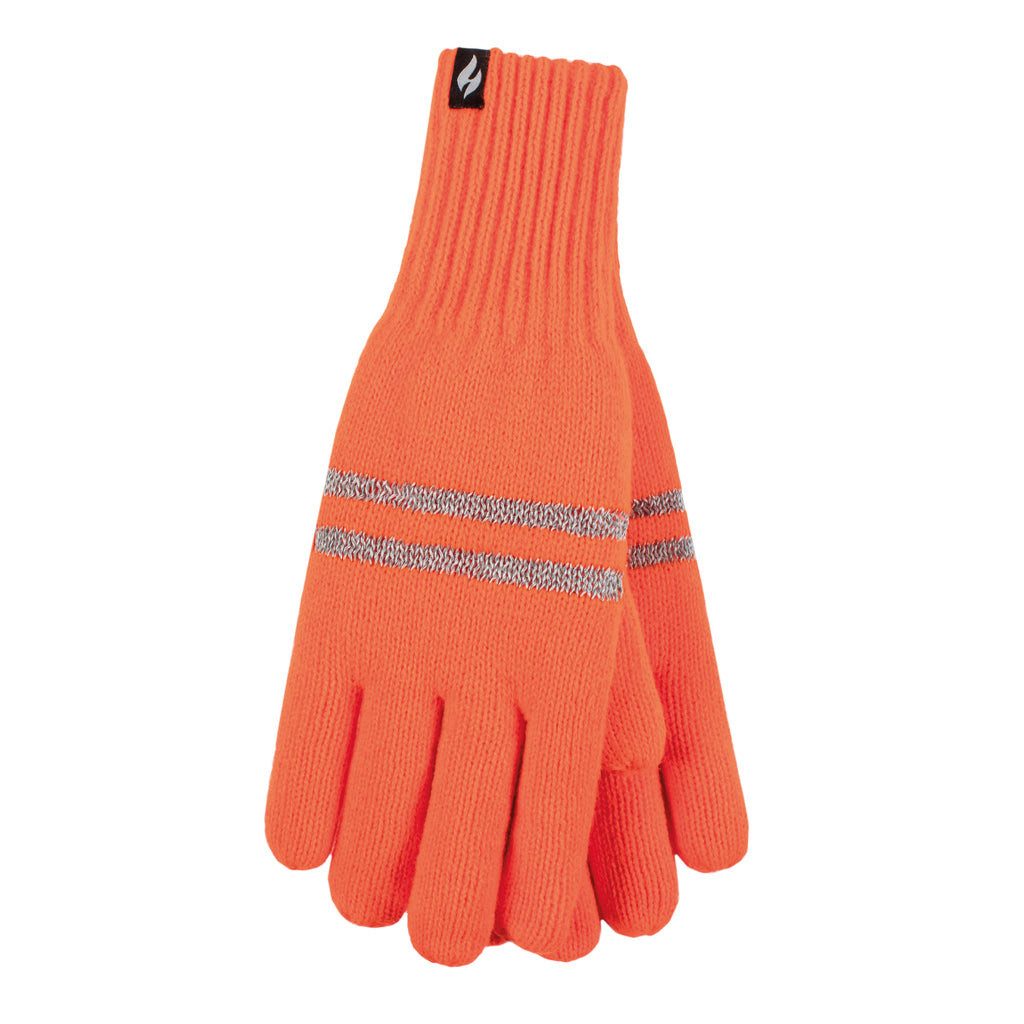 Heat Holders Arbeitshandschuhe reflektierende Streifen orange günstig online kaufen