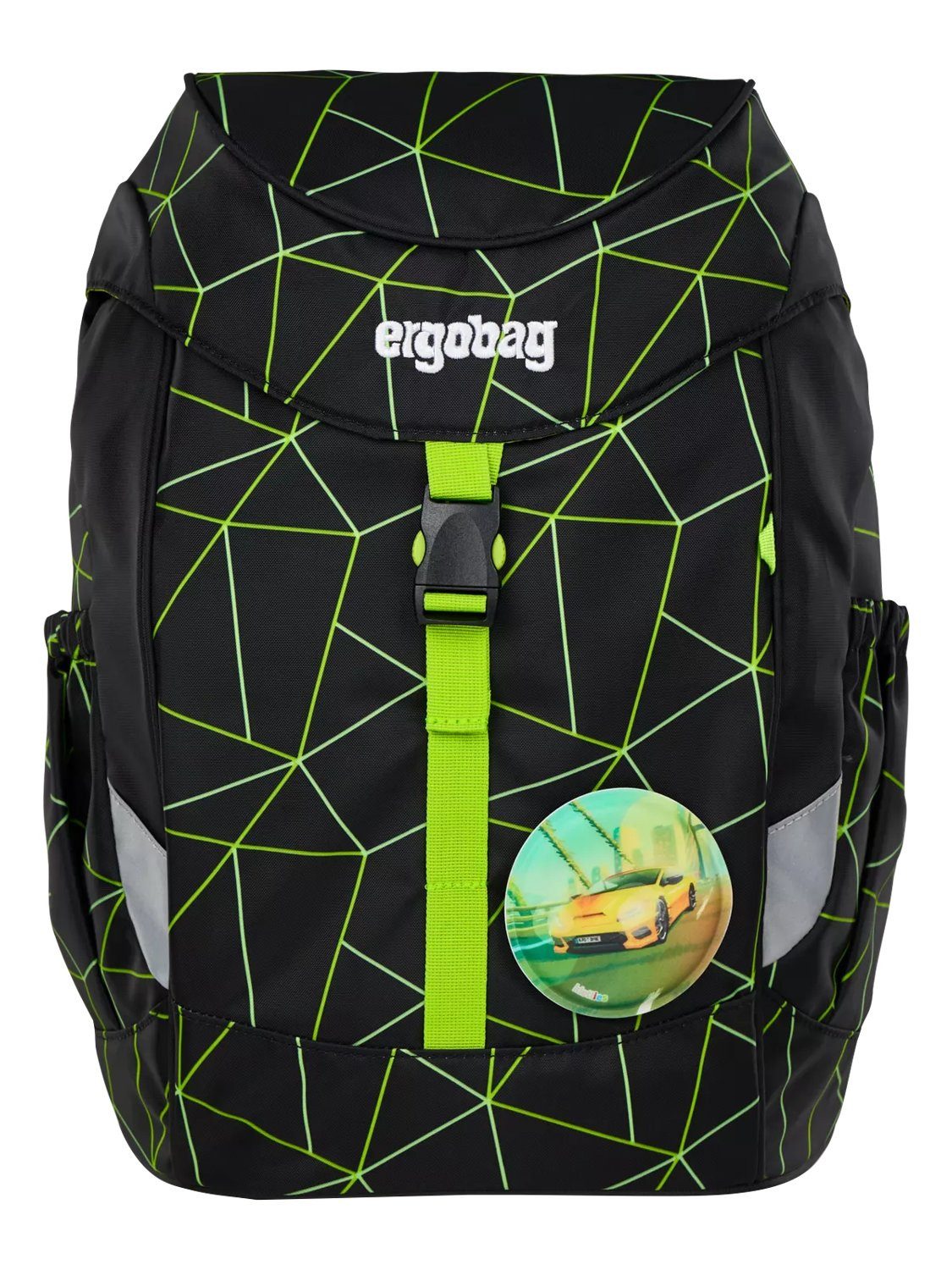 ergobag Kinderrucksack mini, mit Hüft- & Brustgurt für einen ergonomischen Sitz