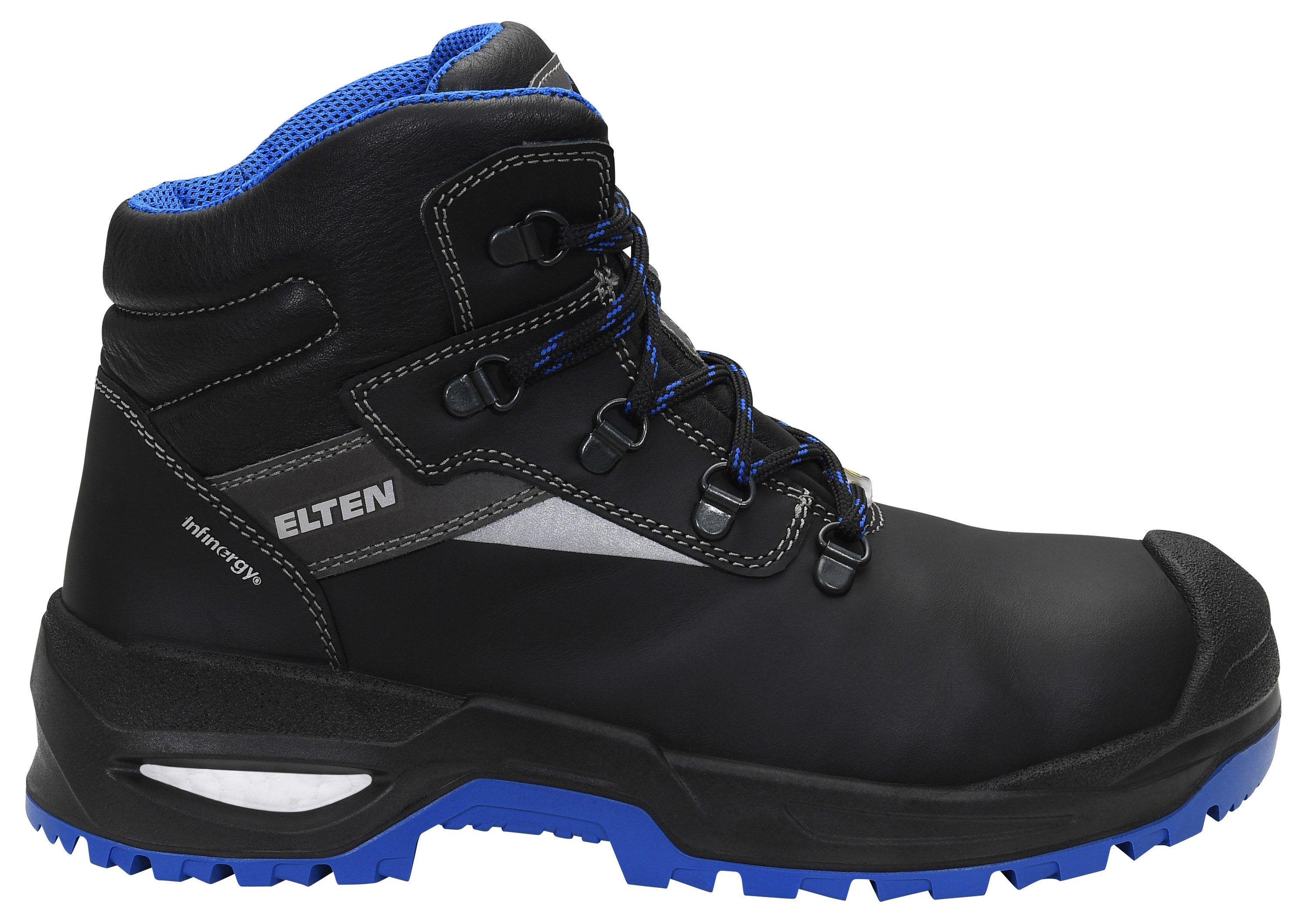 ELTEN STEFANO XXSG black-blue Mid ESD S3S Sicherheitsstiefel (Schuhkarton, Paar)