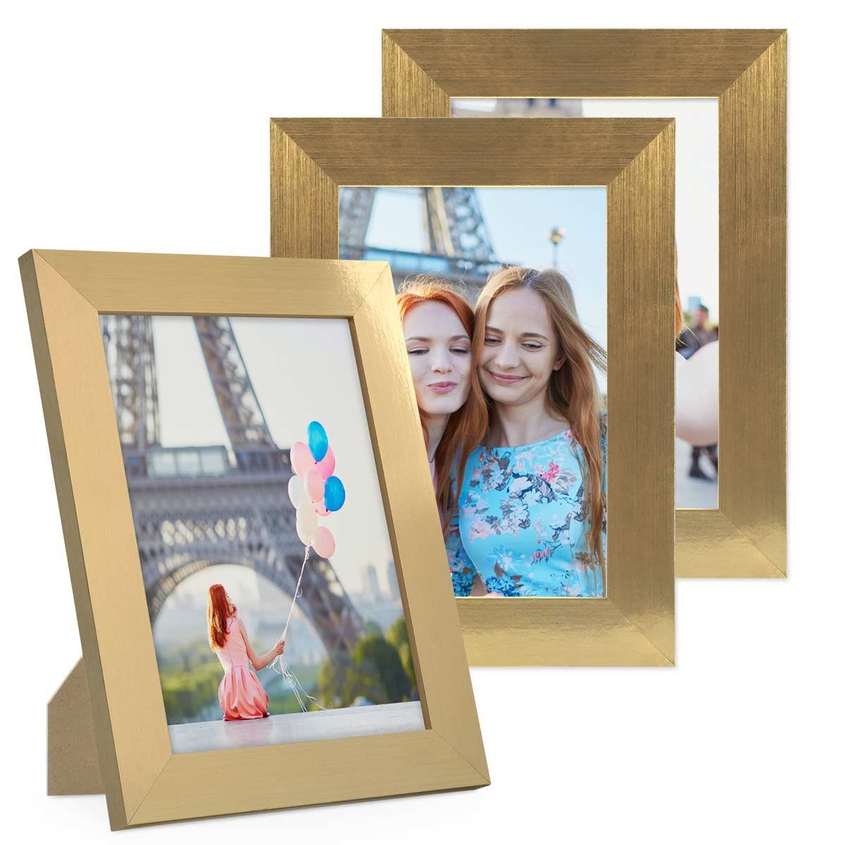 PHOTOLINI Bilderrahmen 3er Set breite Rahmen, günstig online kaufen