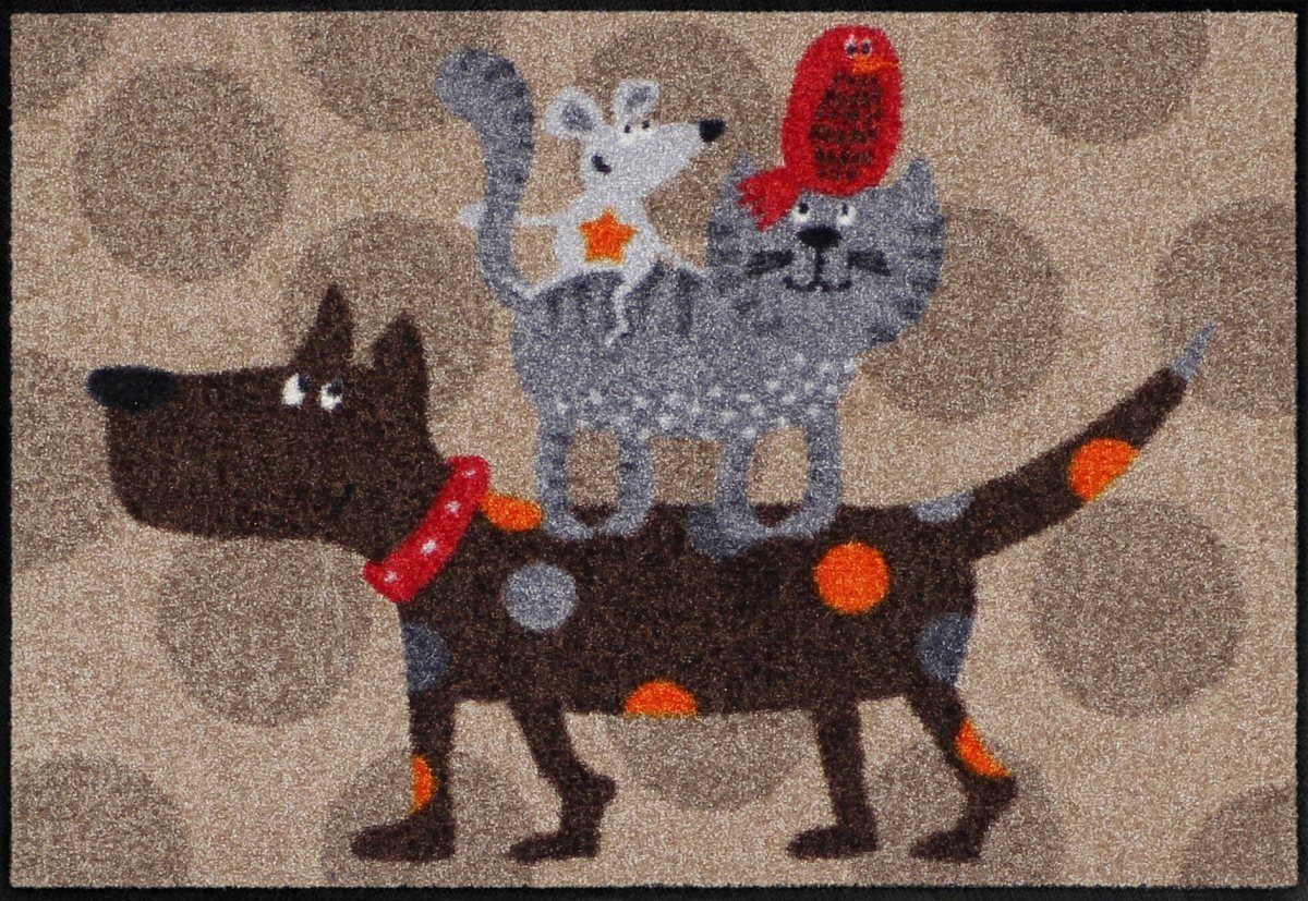 Salonloewe Fußmatte Salonloewe TIERTURM Fußmatte Wohnmatte 50 x 75 cm, Rech günstig online kaufen