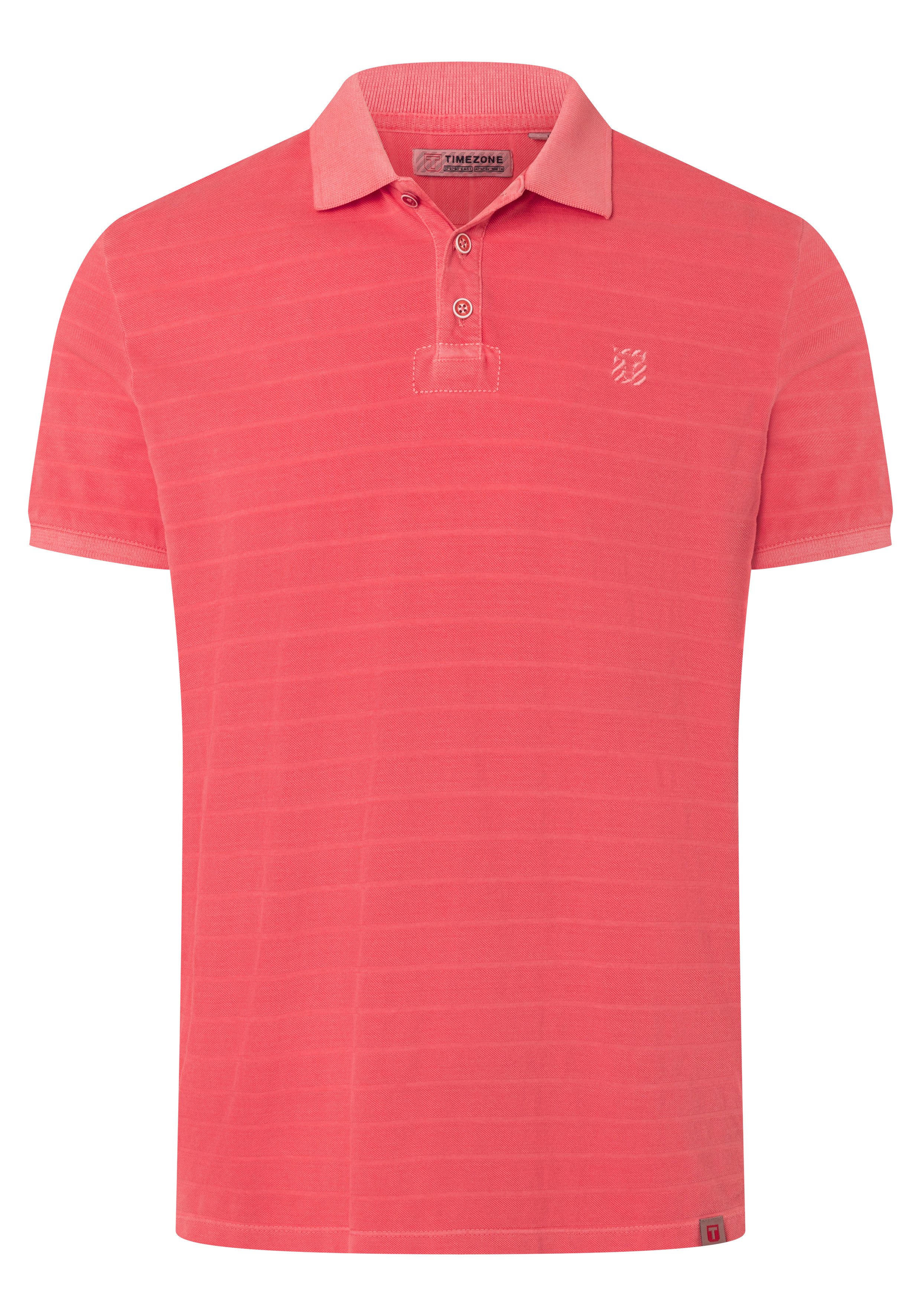 TIMEZONE Poloshirt Tonal Striped Poloshirt