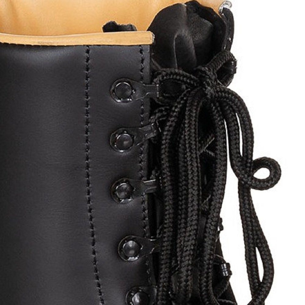 MFH Kampfstiefel,schwarz,Volleder, gute Ausführung, Lederfutter - 46 Stiefel