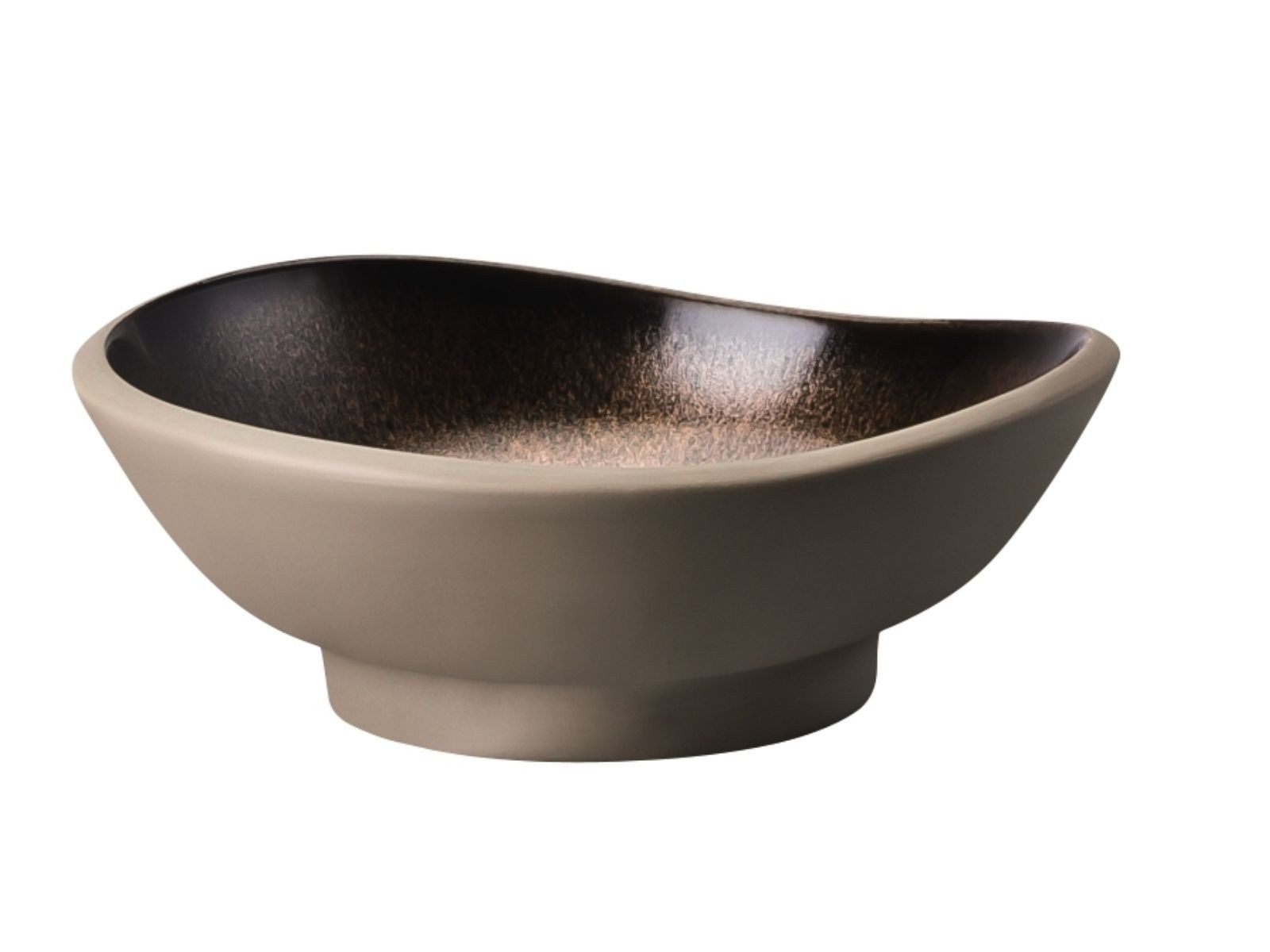 Rosenthal Schale Junto Bronze Bowl 10 cm, Steinzeug, (Bowl)