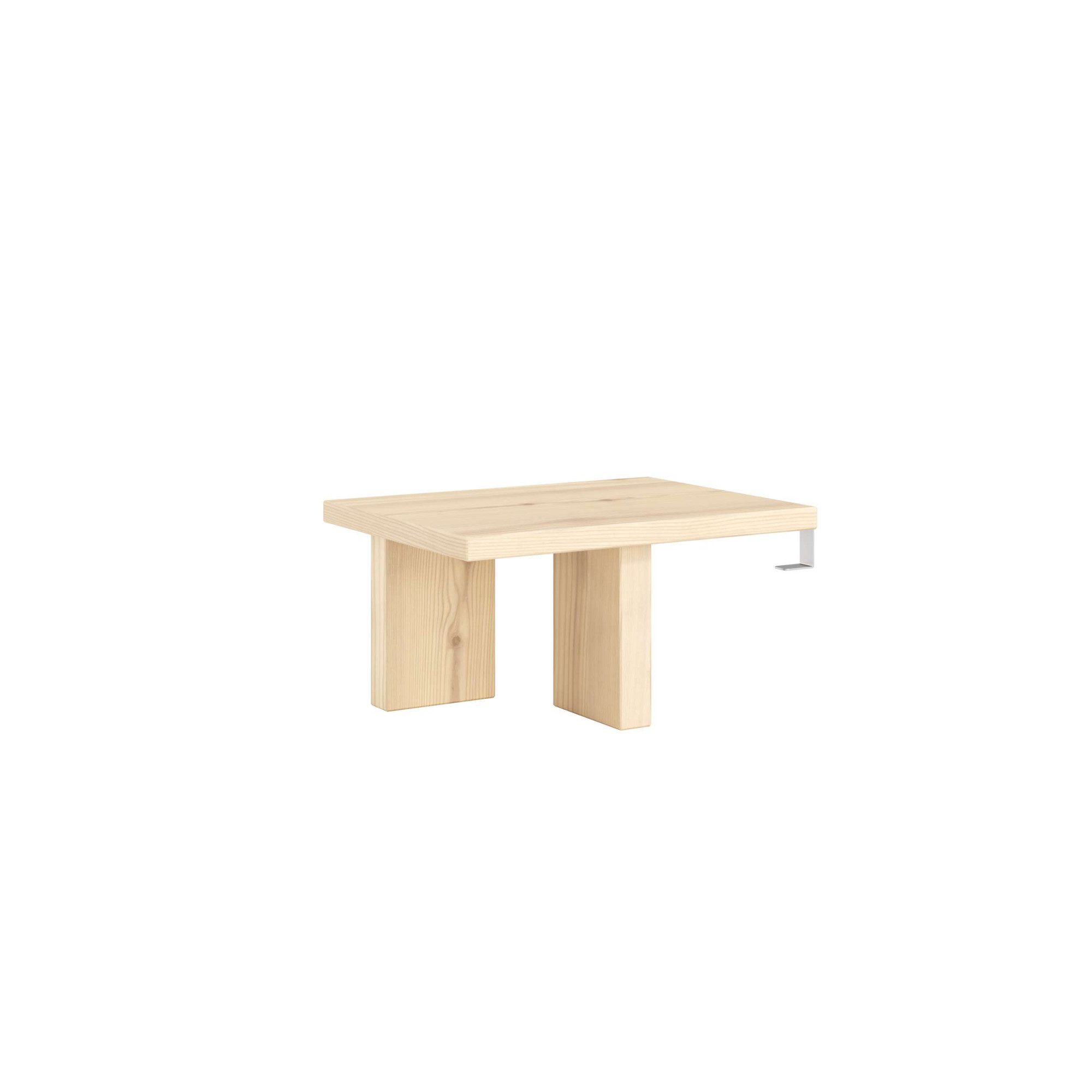 Karup Design Nachttisch Japan Bett-Tisch, FSC®-zertifiziertes Massivholz,made in Europe, Speziell für das Japan-Bett entworfen – perfekt integriert & passend – Bild 3 von 5