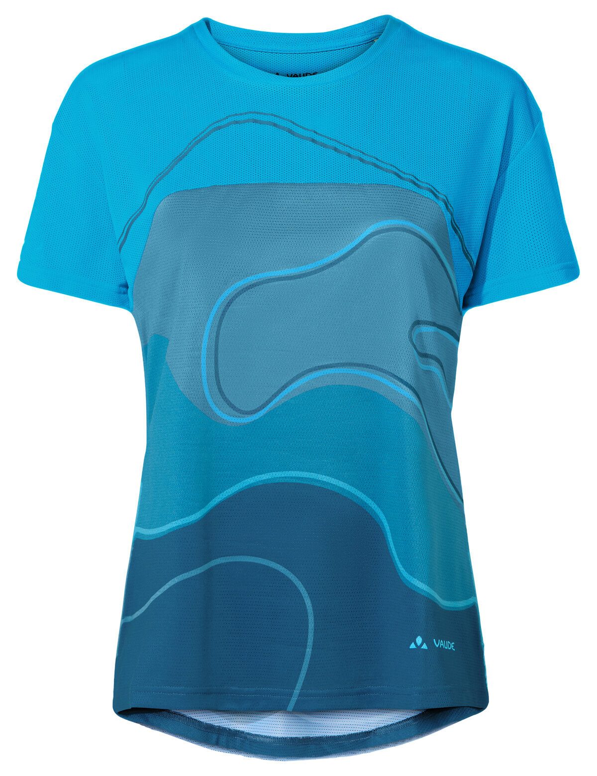 VAUDE T-Shirt Women's Moab T-Shirt VI (1-tlg) atmungsaktives und schnelltrocknendes Radshirt