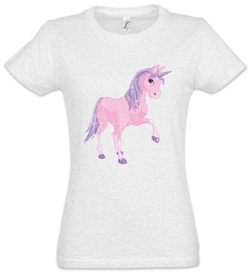 Urban Backwoods Print-Shirt Pink Unicorn Damen T-Shirt Einhorn Einhörner To günstig online kaufen