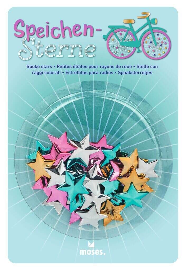 moses Springseil Speichenclips Herzen oder Sterne