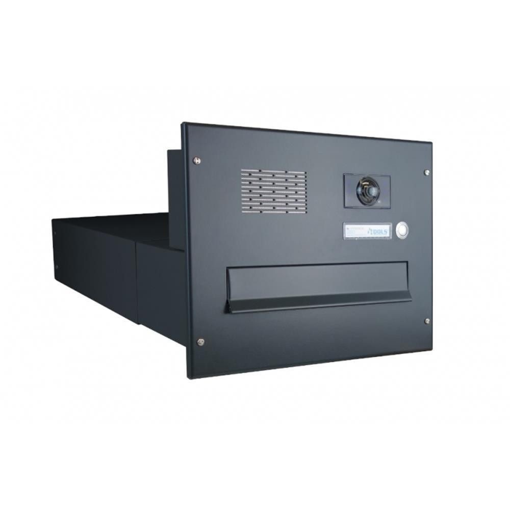 Briefkasten BV-Serie Kamera Mauerdurchwurf Briefkastenanlage in RAL