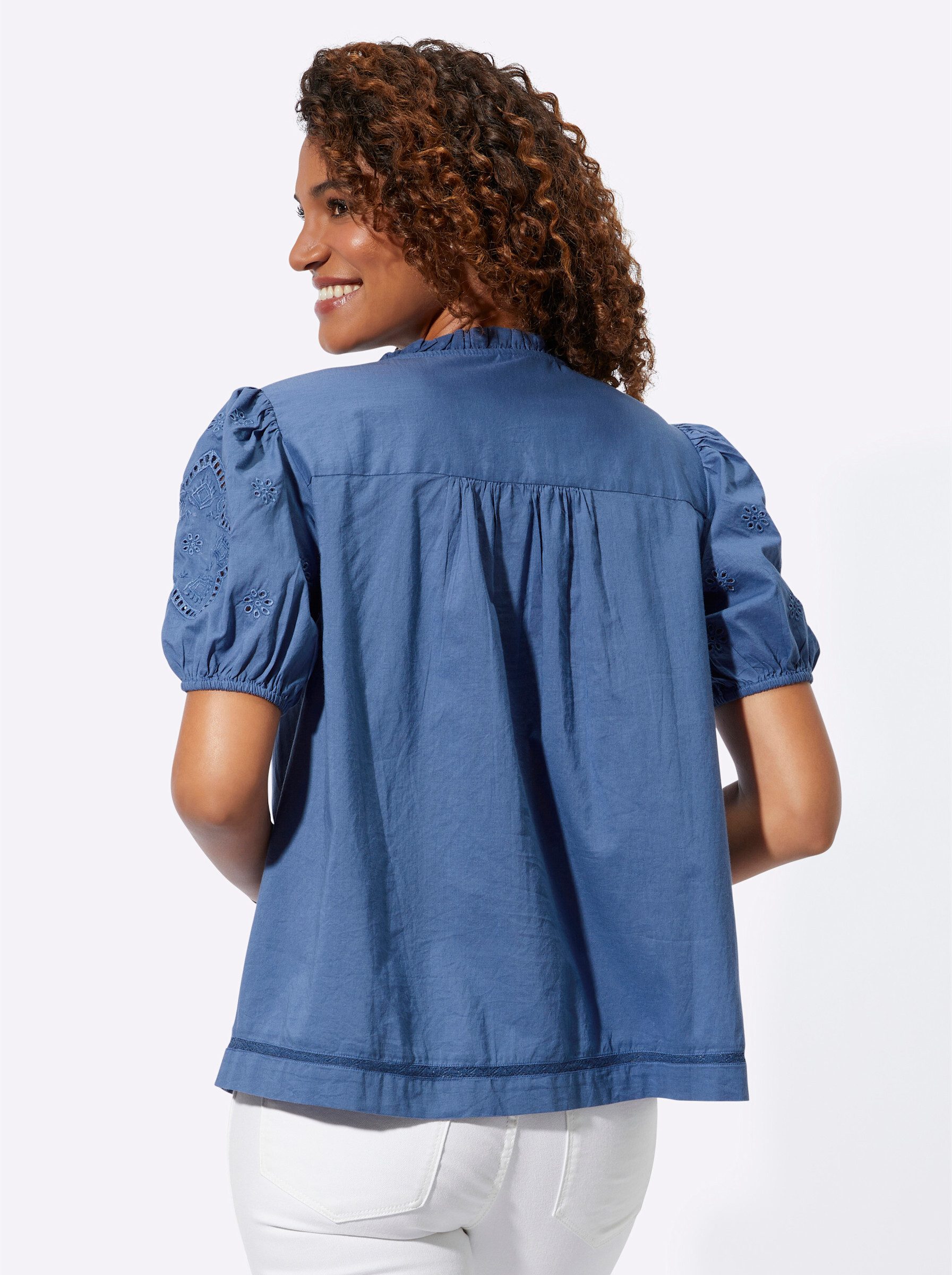 Witt Klassische Bluse Tunikabluse Kurzarm günstig online kaufen